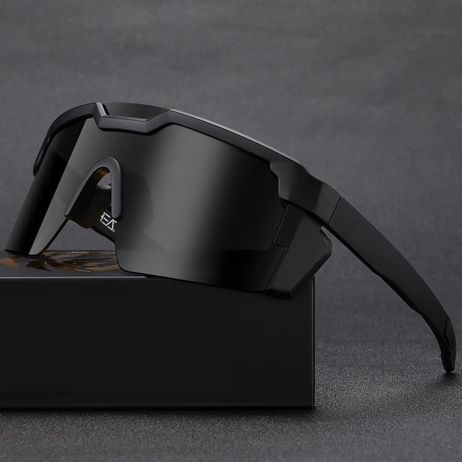 Nordspur | Vyzorx Wraparound Shield-Lens Sports Sunglasses