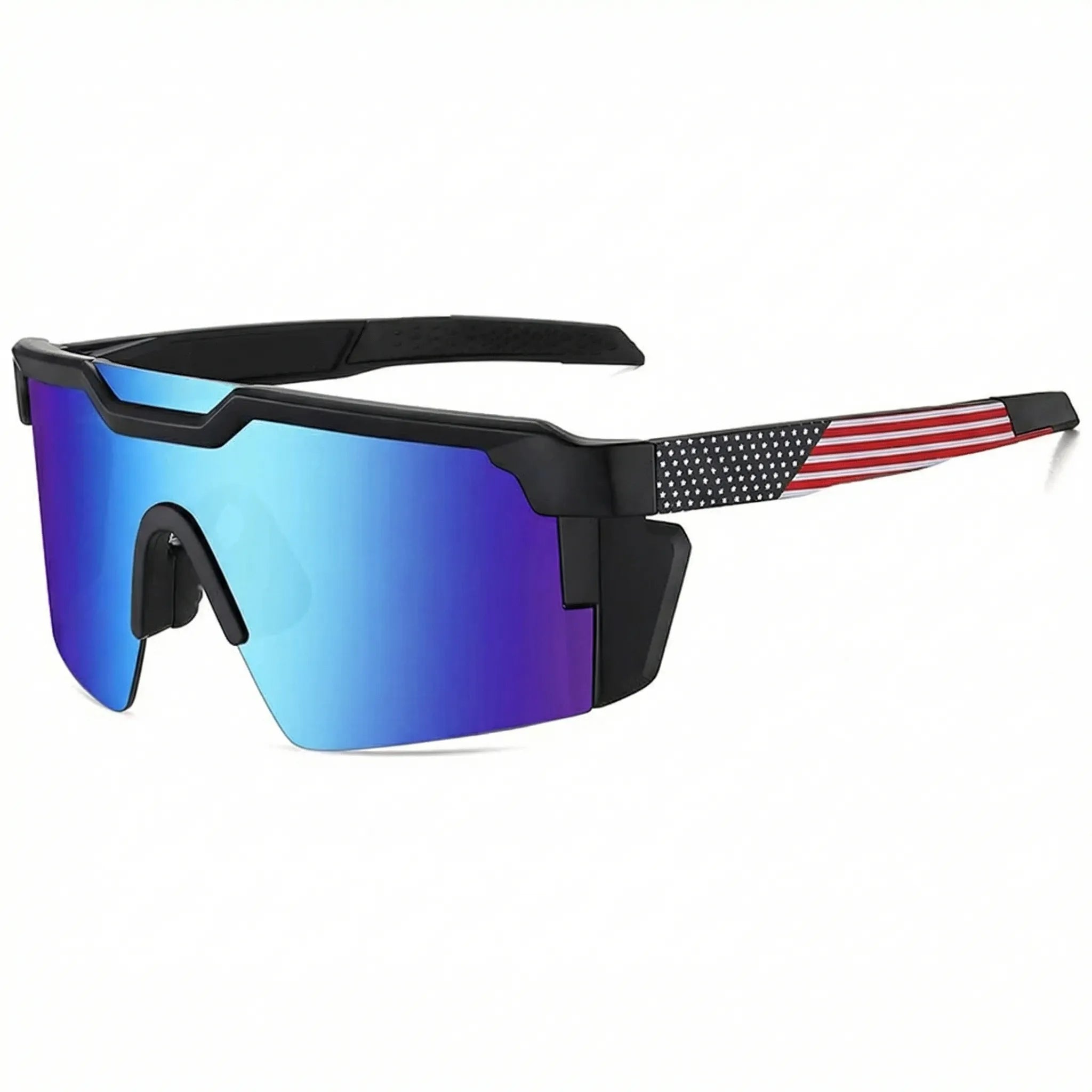 Nordspur | Vyzorx Wraparound Shield-Lens Sports Sunglasses