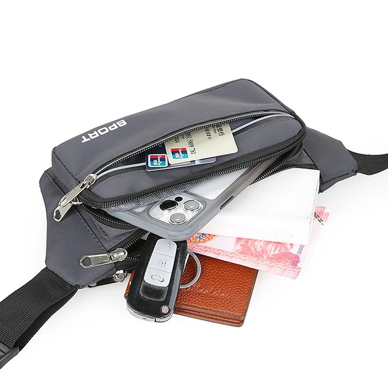 Nordspur | Waistrex Multi-Pocket Zip-Fastened Waist Bag