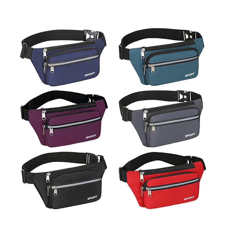 Nordspur | Waistrex Multi-Pocket Zip-Fastened Waist Bag