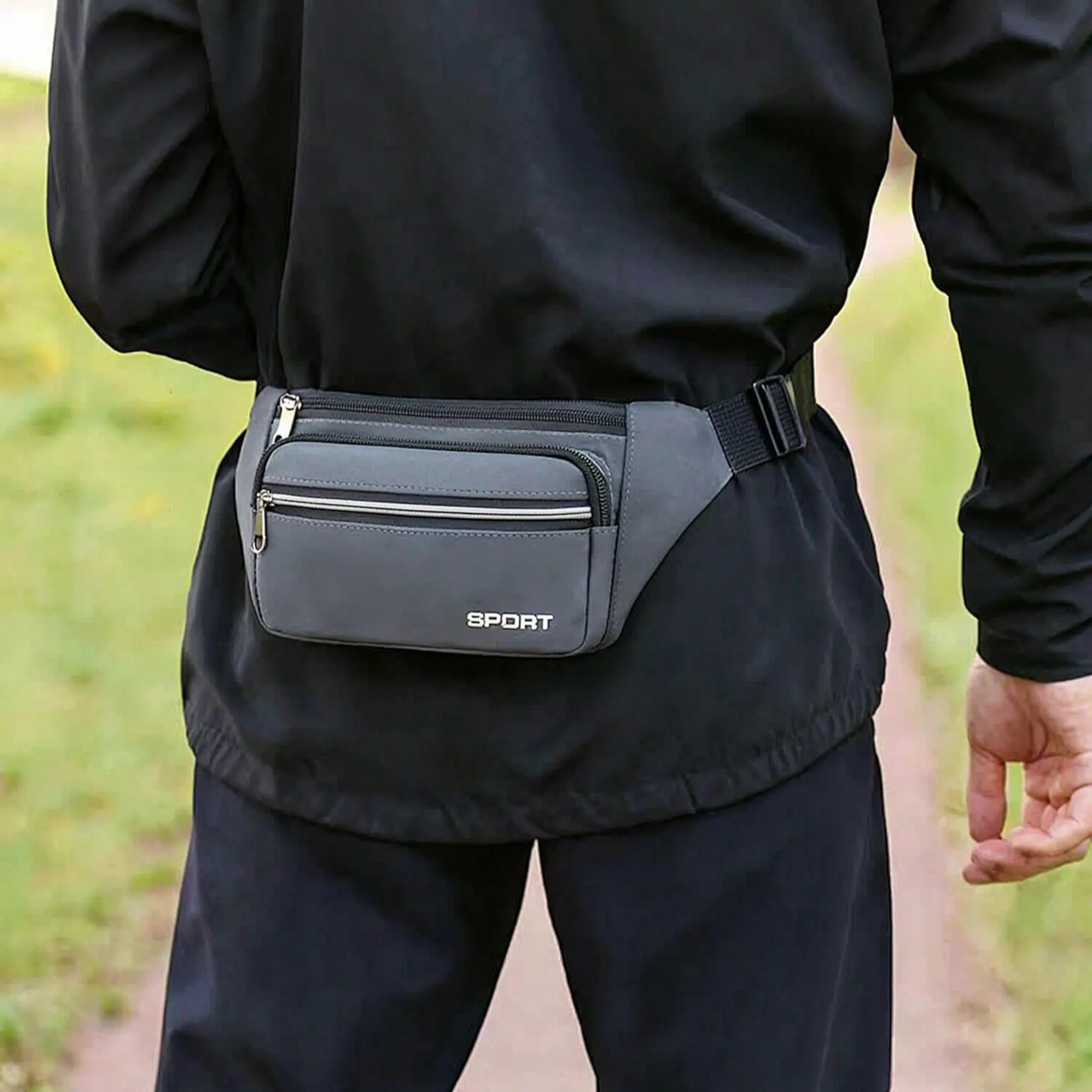 Nordspur | Waistrex Multi-Pocket Zip-Fastened Waist Bag