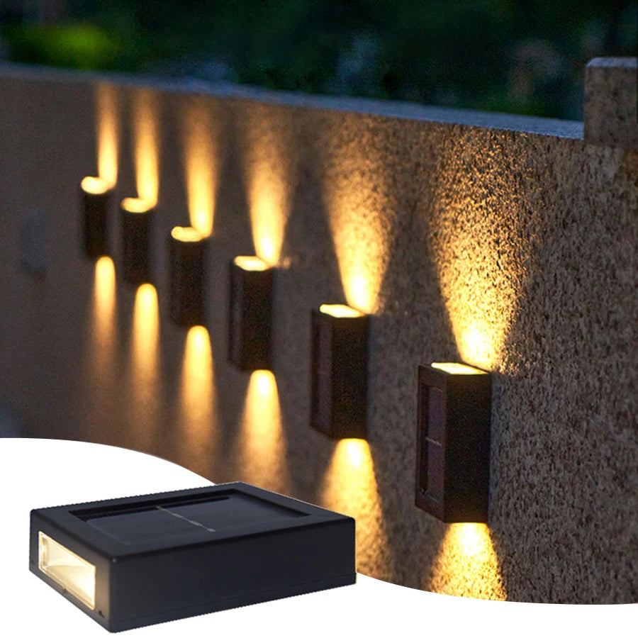 Nordspur | Walloray Solar-Powered Outdoor Up-Down Wall Light