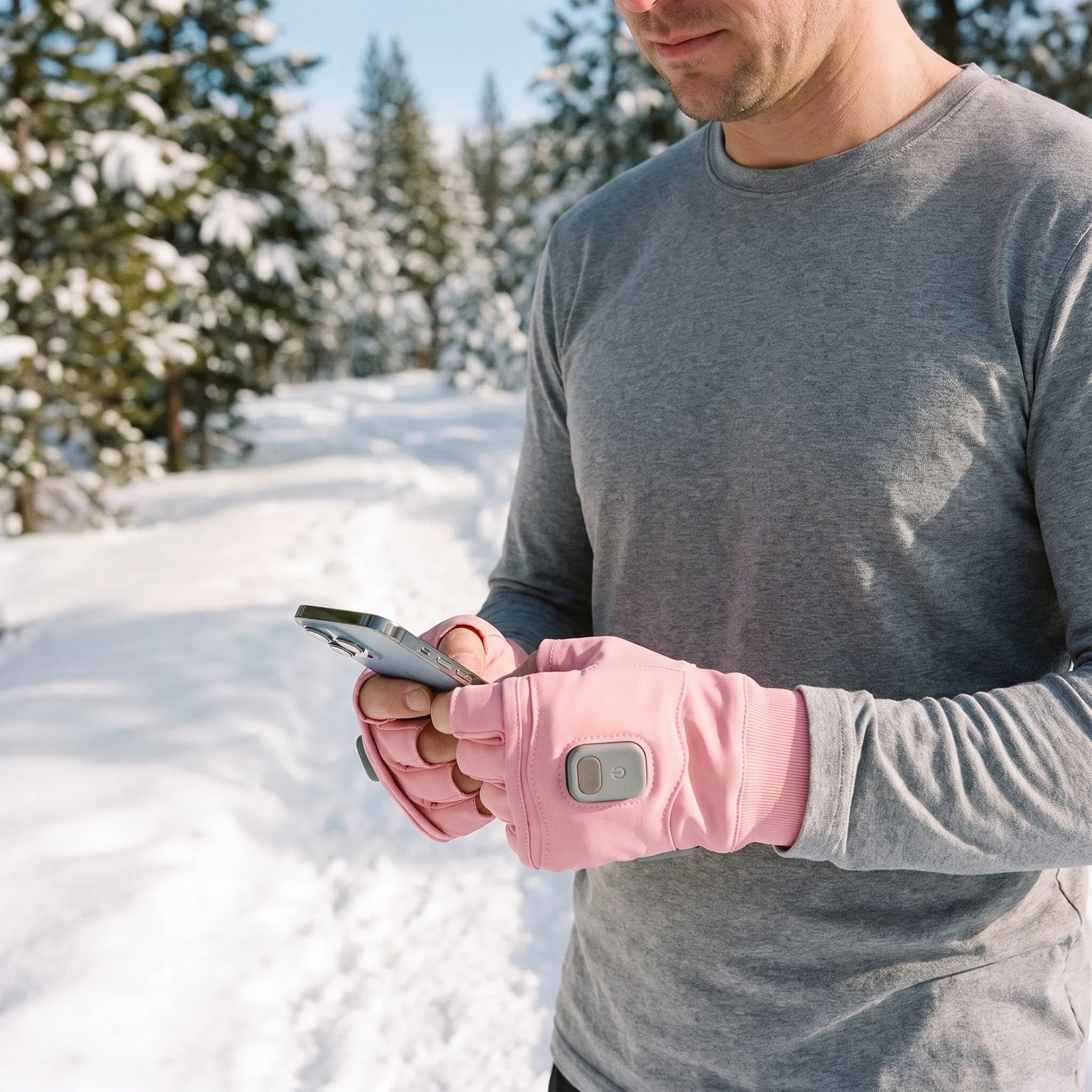 Nordspur | WarmDigit Fingerless Electric Heated Gloves