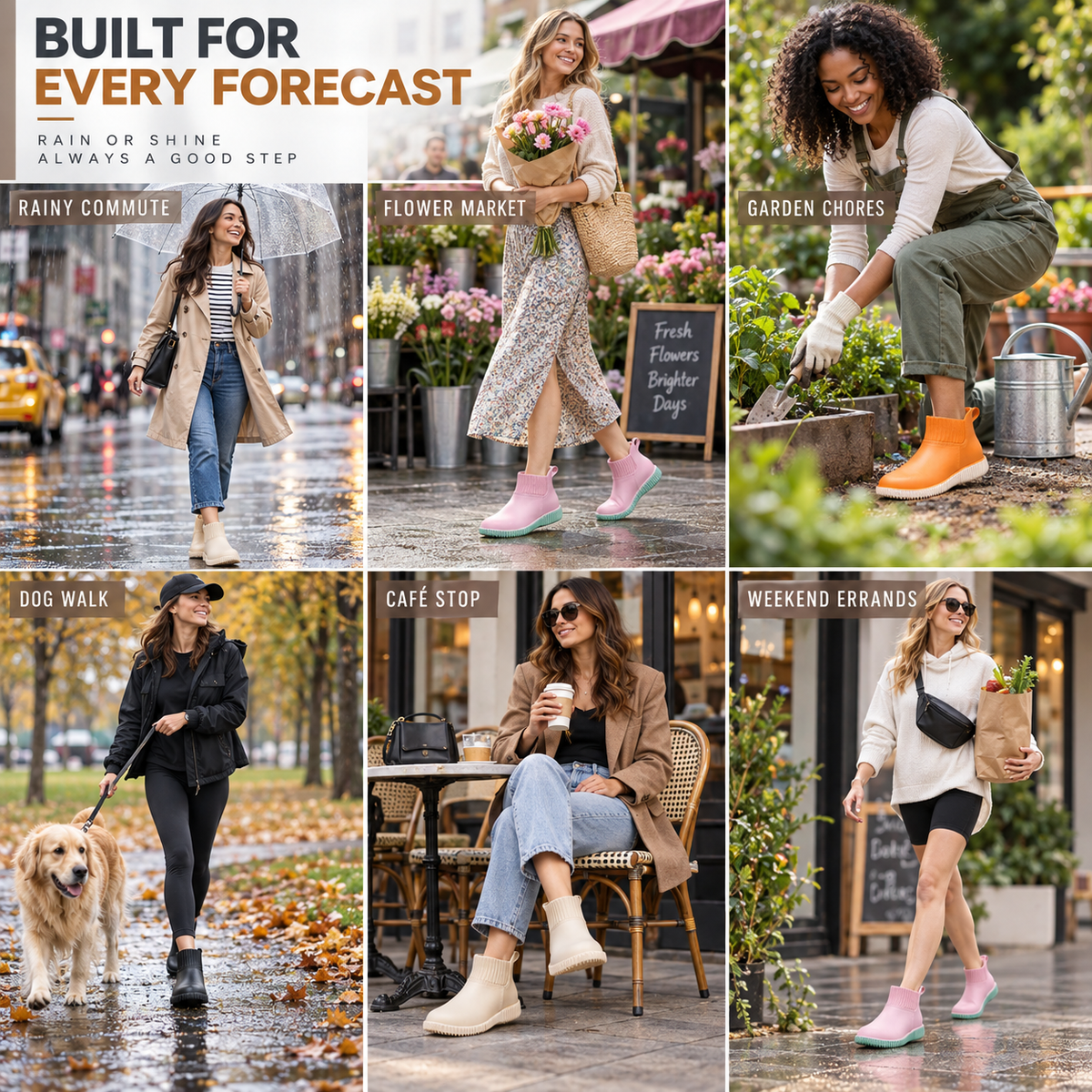 Nordspur | Waterproof Ankle Rain Boots