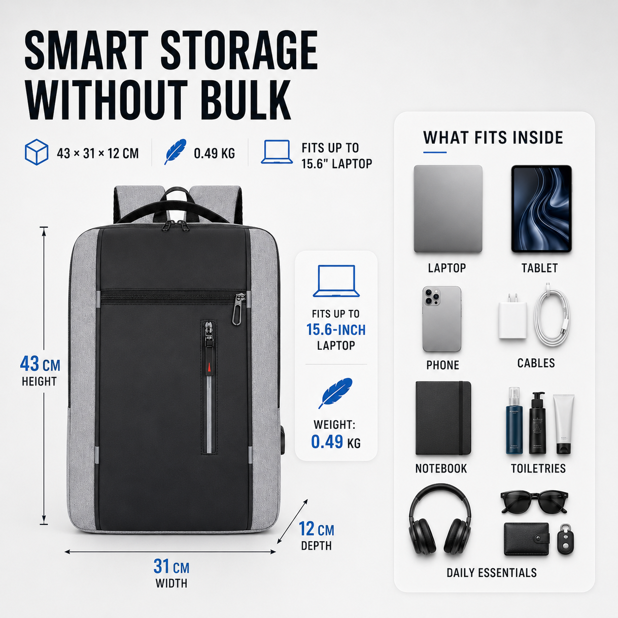 Nordspur | Waterproof Business Backpack
