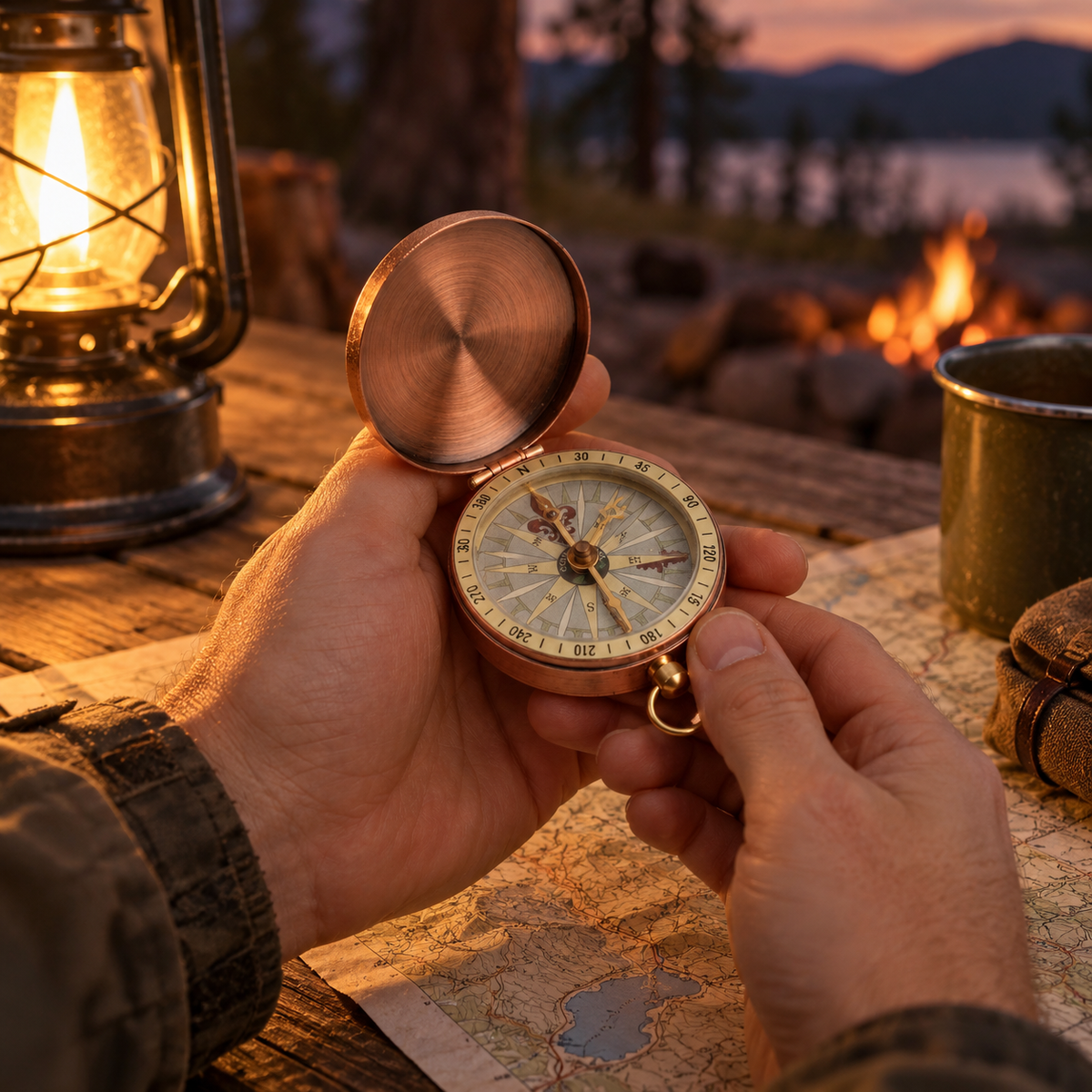 Nordspur | Wayfindero Portable Flip Top Compass
