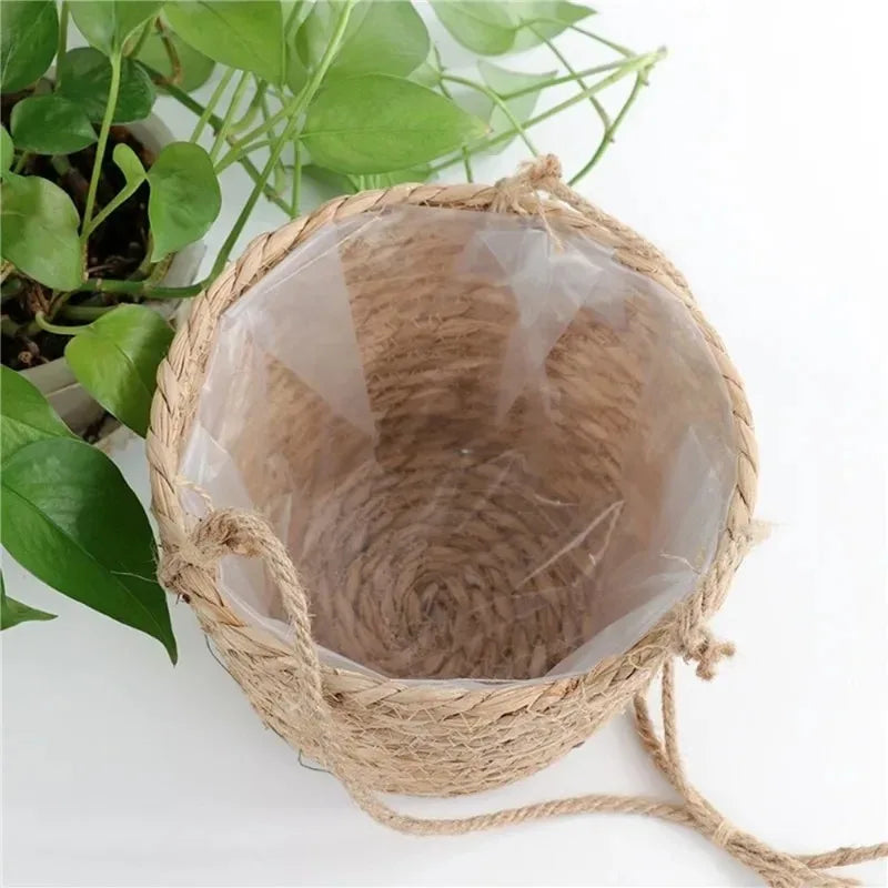 Nordspur | Weavenly Woven Rope Hanging Plant Basket