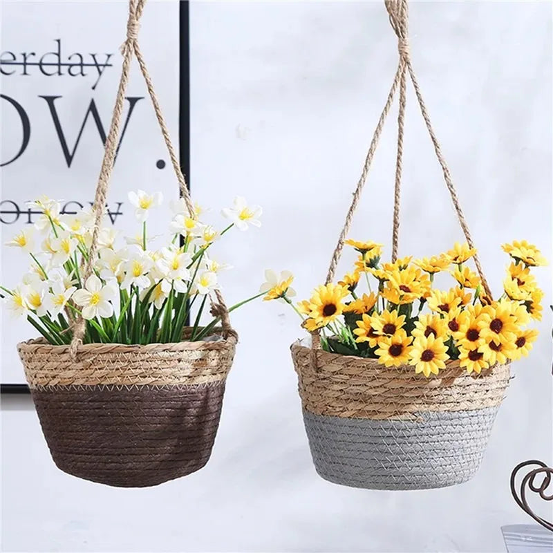 Nordspur | Weavenly Woven Rope Hanging Plant Basket