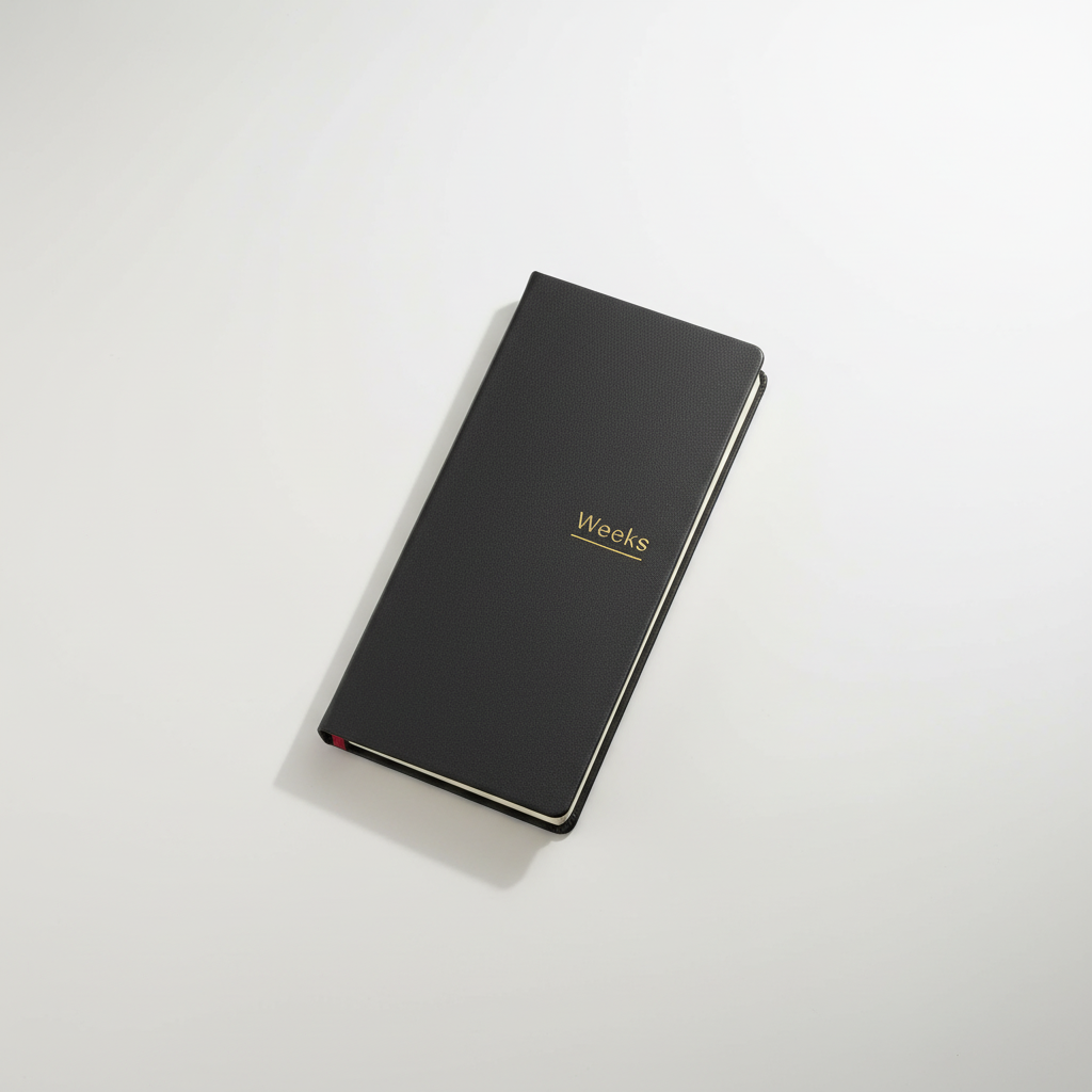 Nordspur | Weekoryx Slim Weekly Planner Notebook