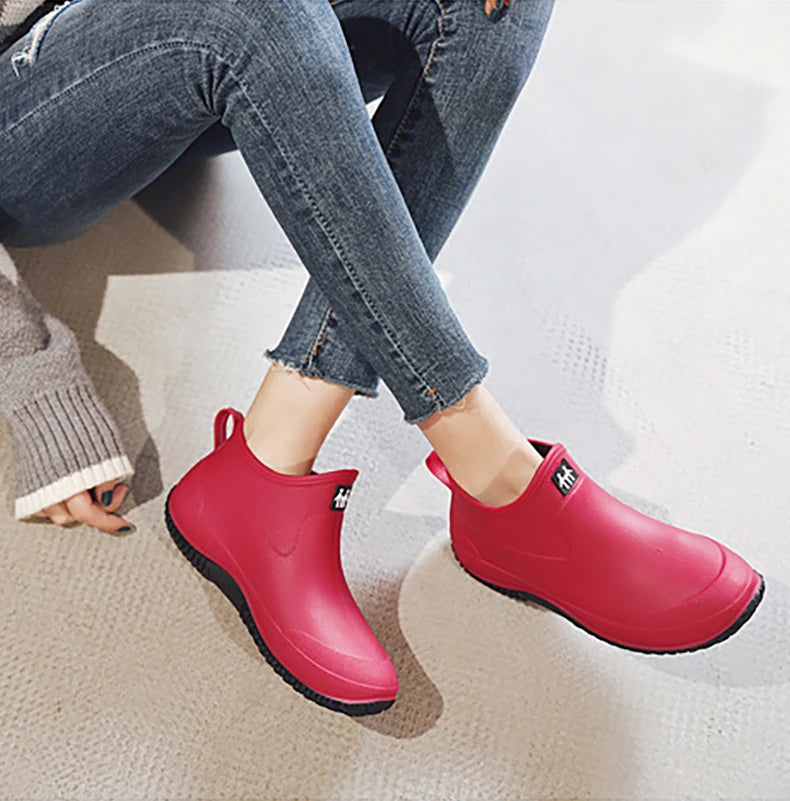 Nordspur | Wemble Flat Ankle Height Rain Wellies