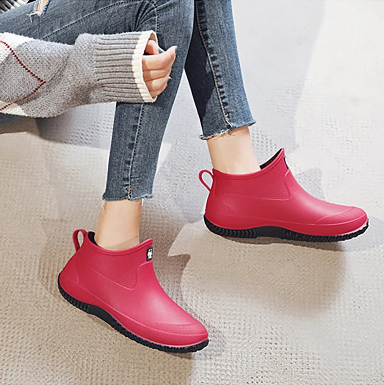 Nordspur | Wemble Flat Ankle Height Rain Wellies