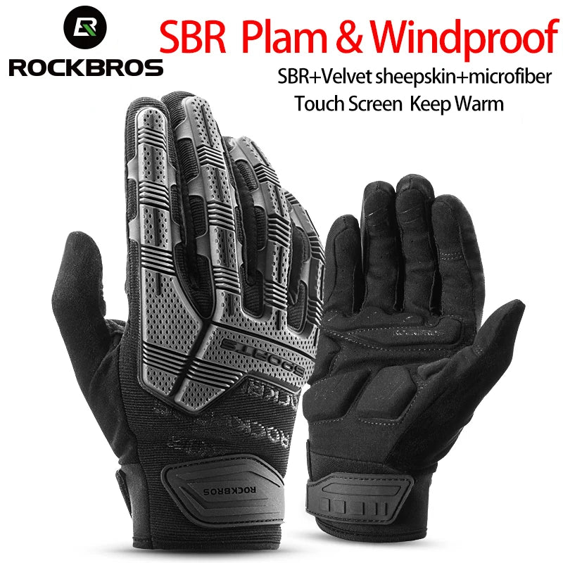 Nordspur | WindGuard Full Finger Cycling Winter Gloves