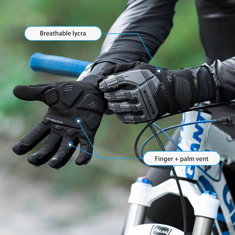 Nordspur | WindGuard Full Finger Cycling Winter Gloves