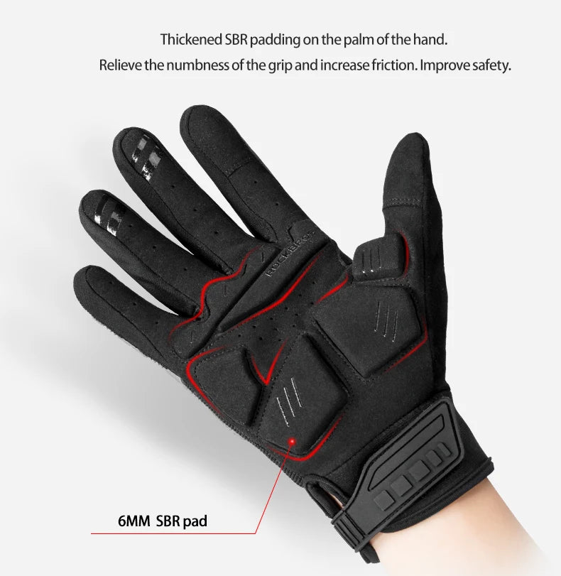 Nordspur | WindGuard Full Finger Cycling Winter Gloves