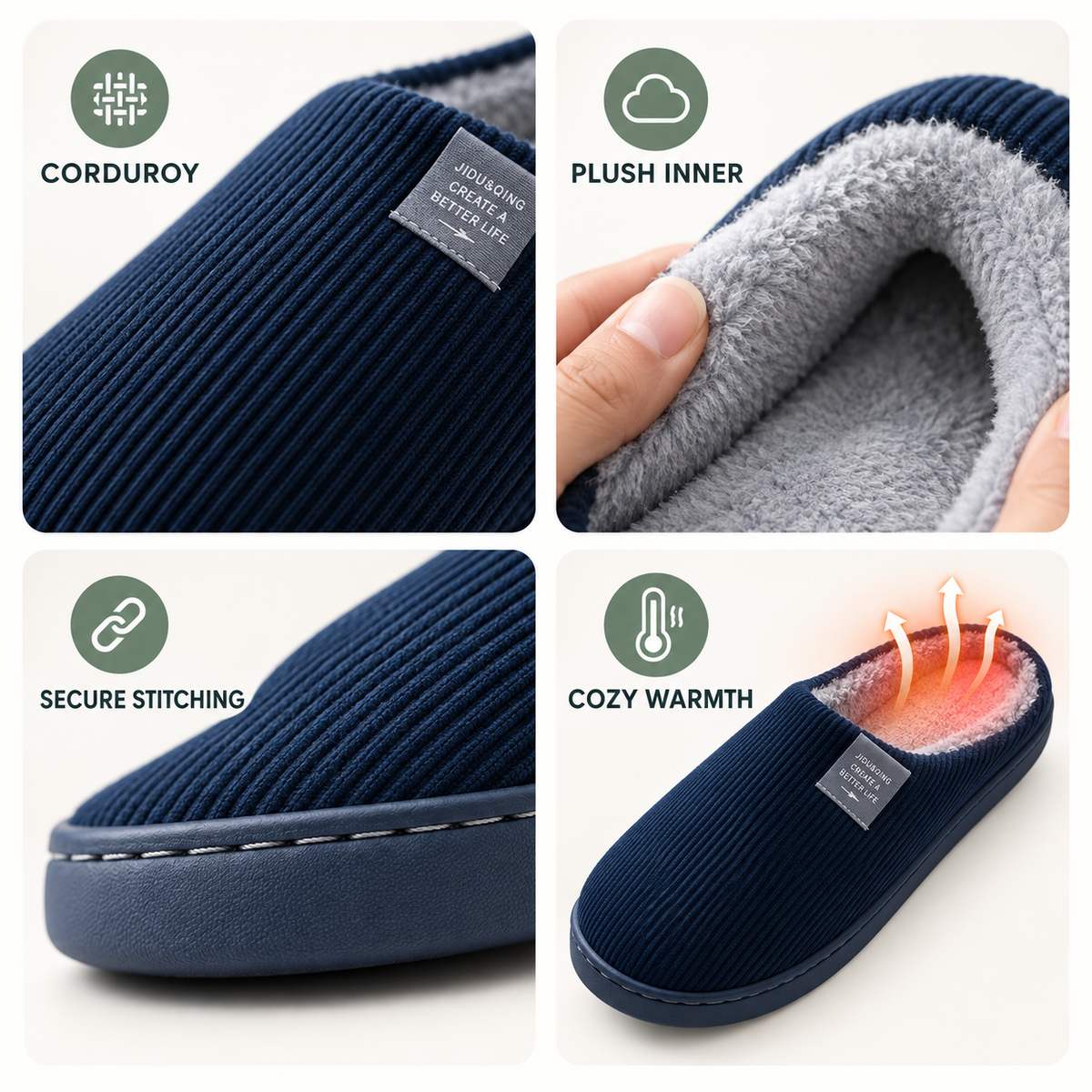 Nordspur | WinterMoss Cozy Slides