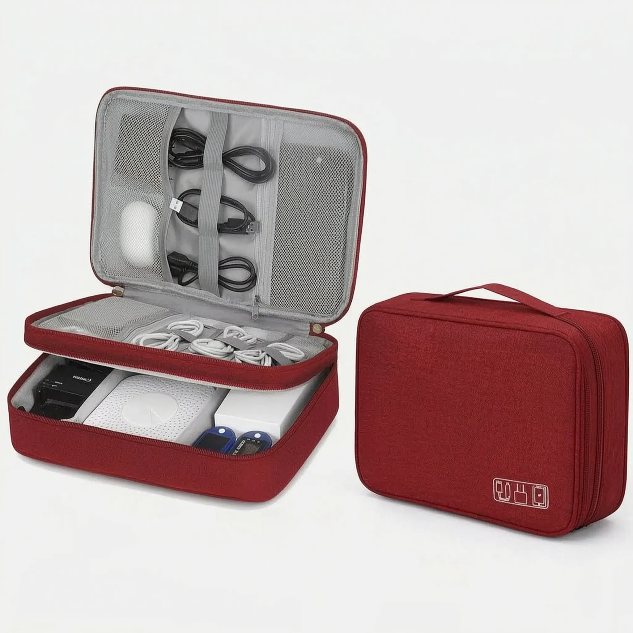 Nordspur | WireWrap Rectangular Electronics Organiser