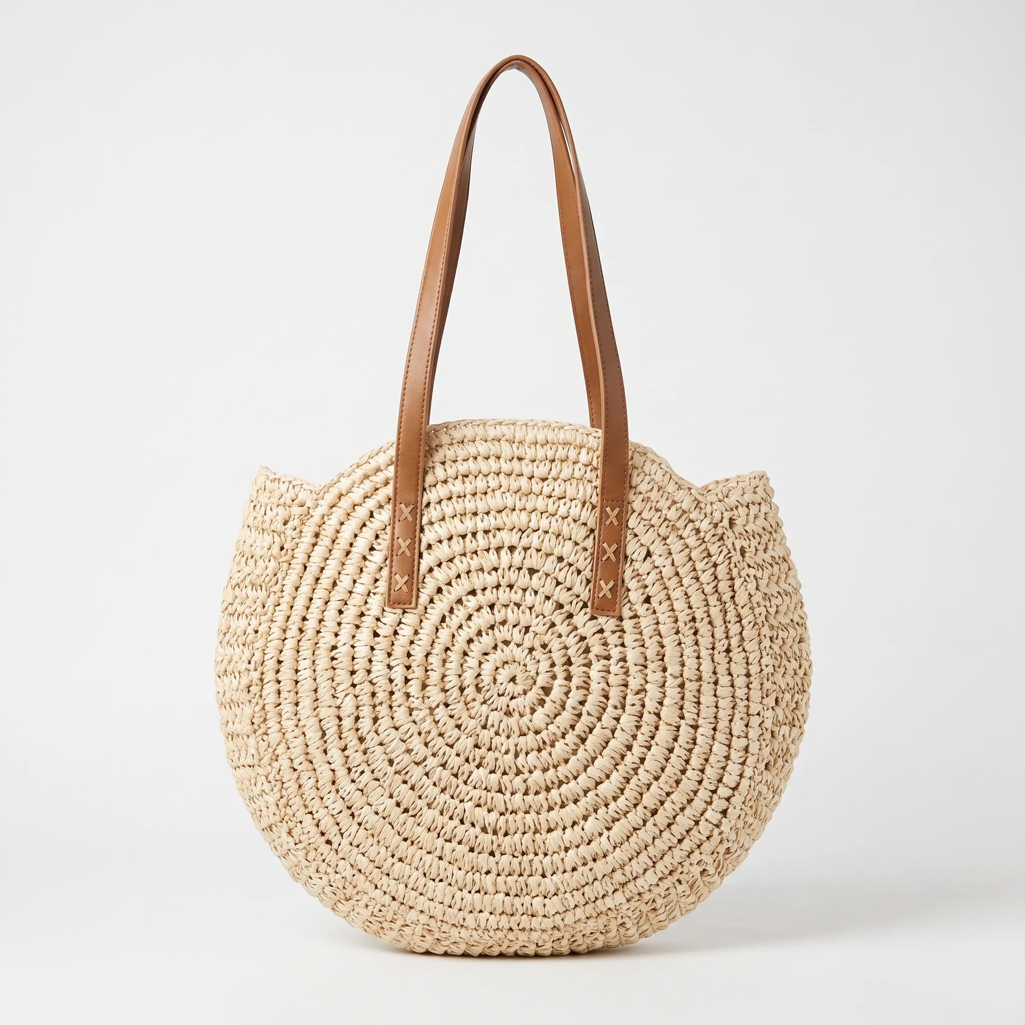 Nordspur | Wovea Round Woven Summer Tote Bag