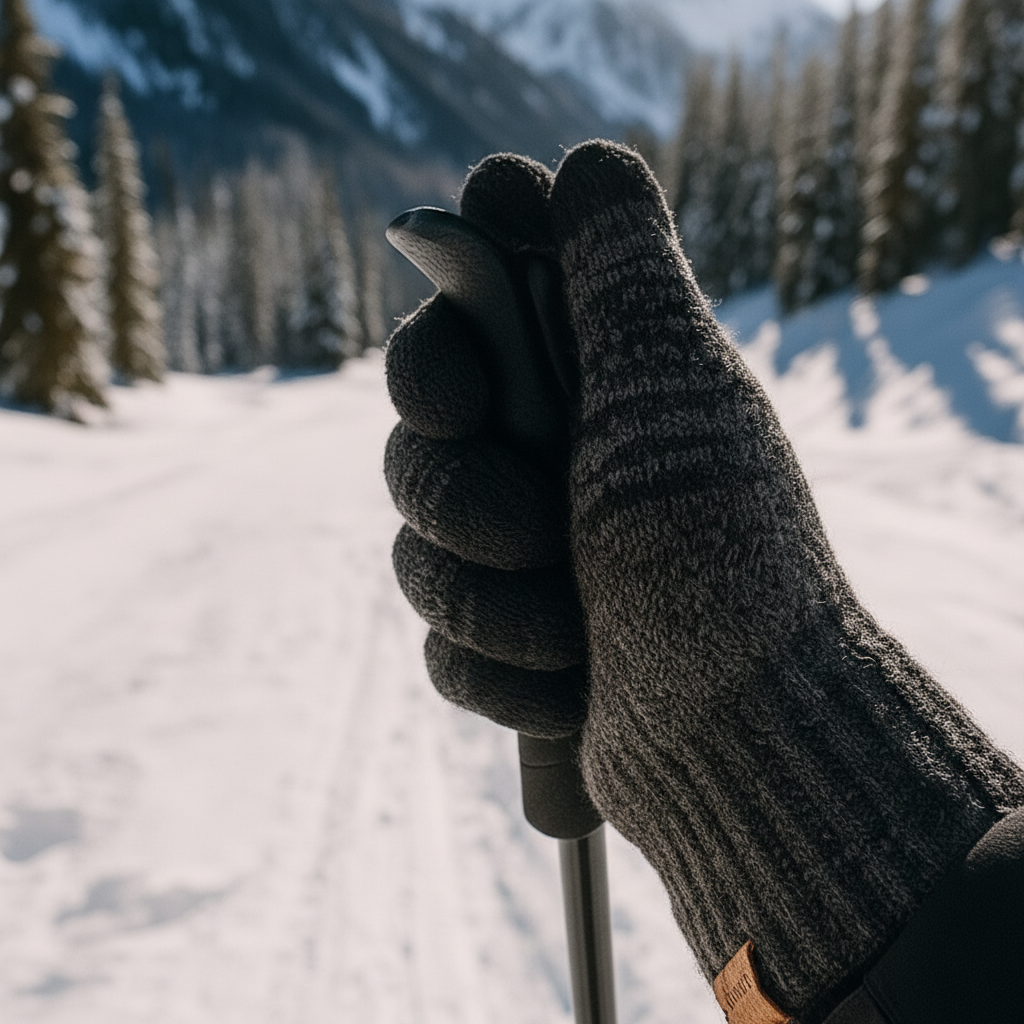 Nordspur | Wrist Length Knit Gloves