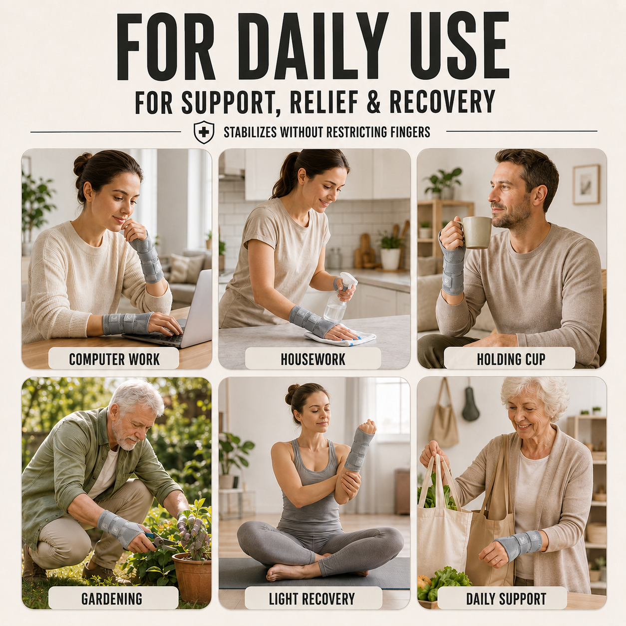 Nordspur | Wristalyn Half Finger Wrist Support