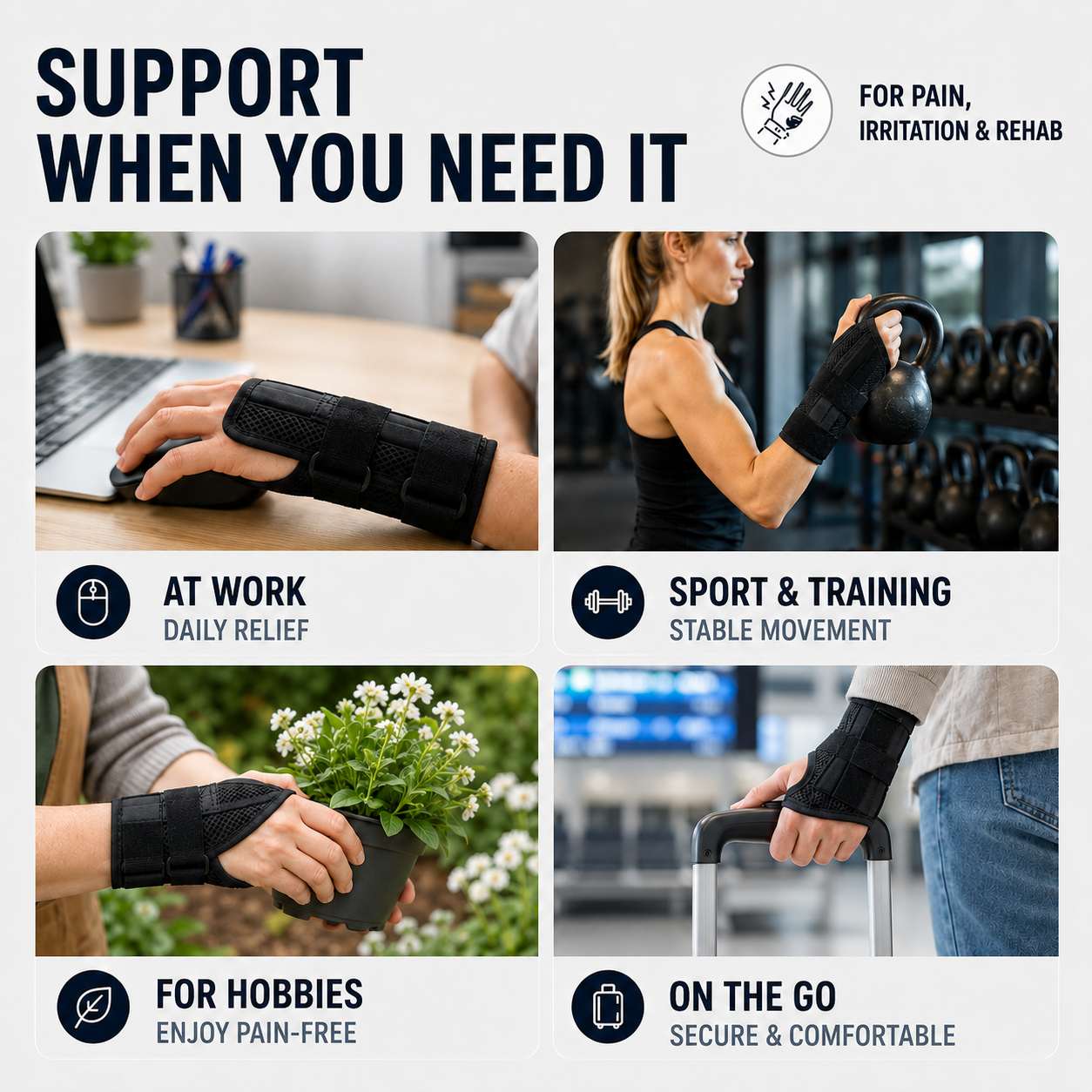 Nordspur | Wristive Adjustable Wrist Stabiliser Brace