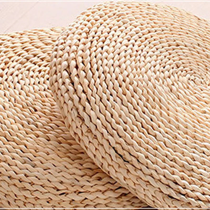 Nordspur | Zennara Round Braided Floor Cushion