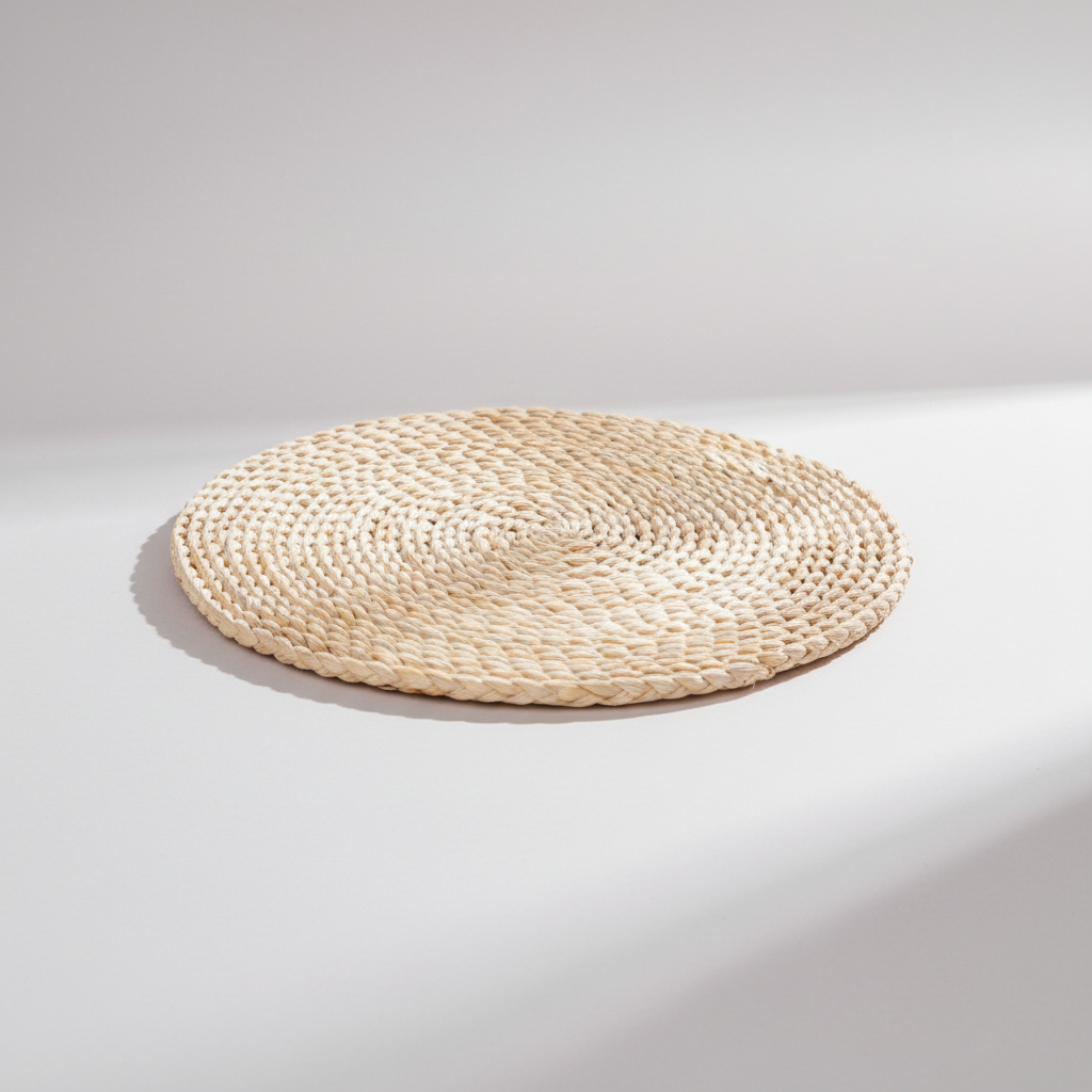 Nordspur | Zennara Round Braided Floor Cushion