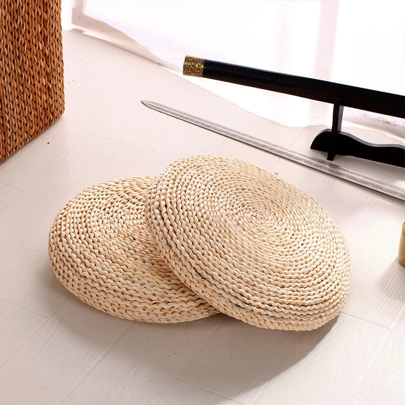 Nordspur | Zennara Round Braided Floor Cushion