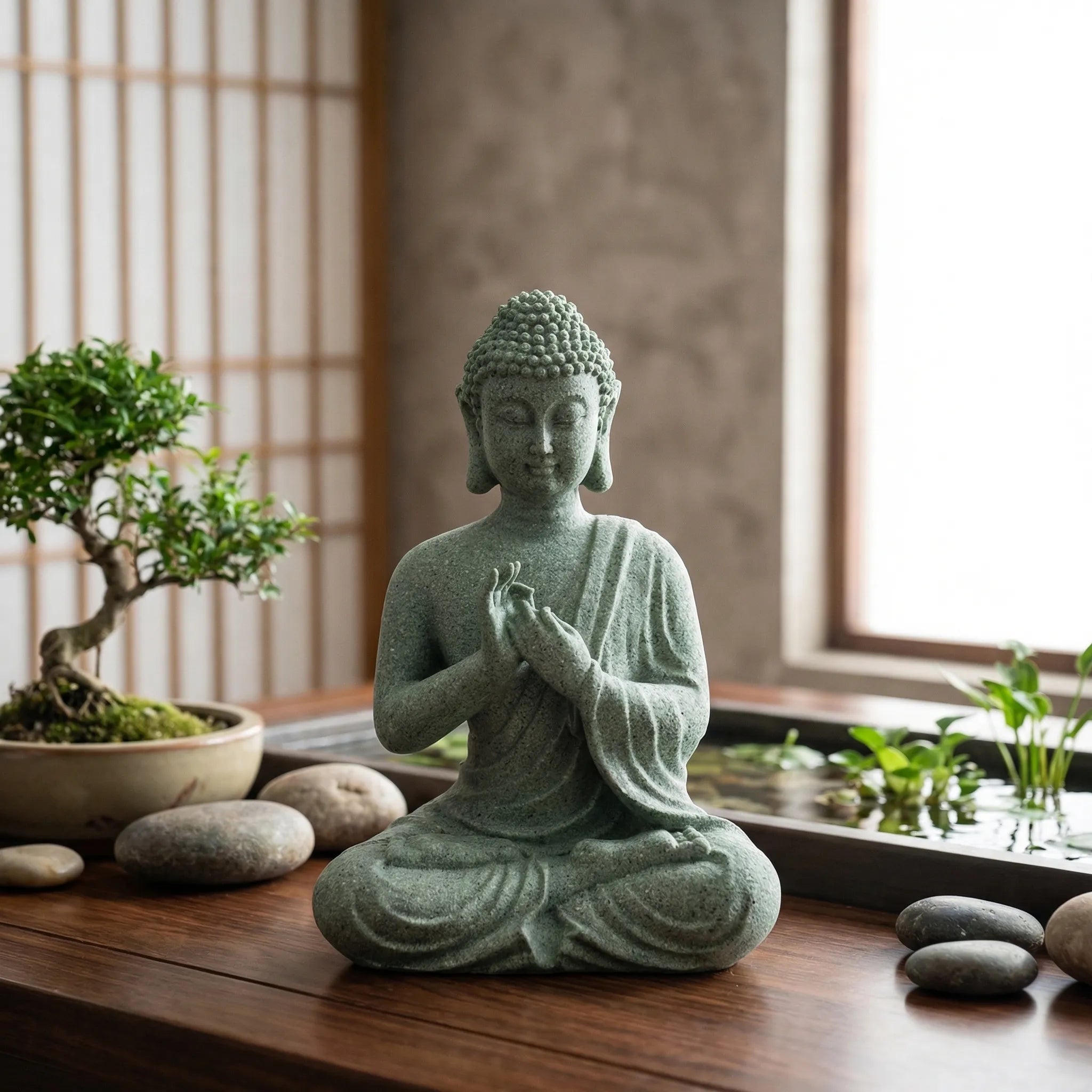 Nordspur | Zenvar Small Seated Buddha Figurine