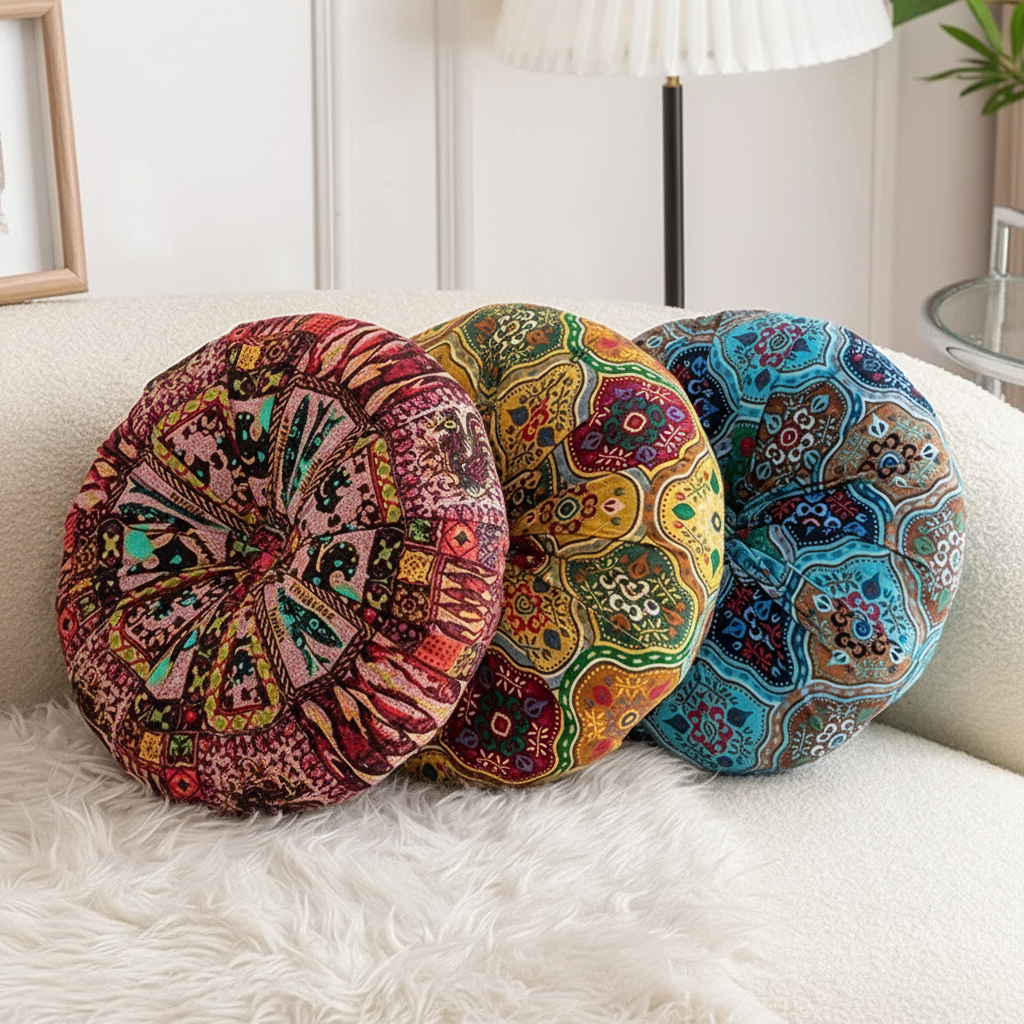 Nordspur | Zenvira Round Floor Meditation Cushion