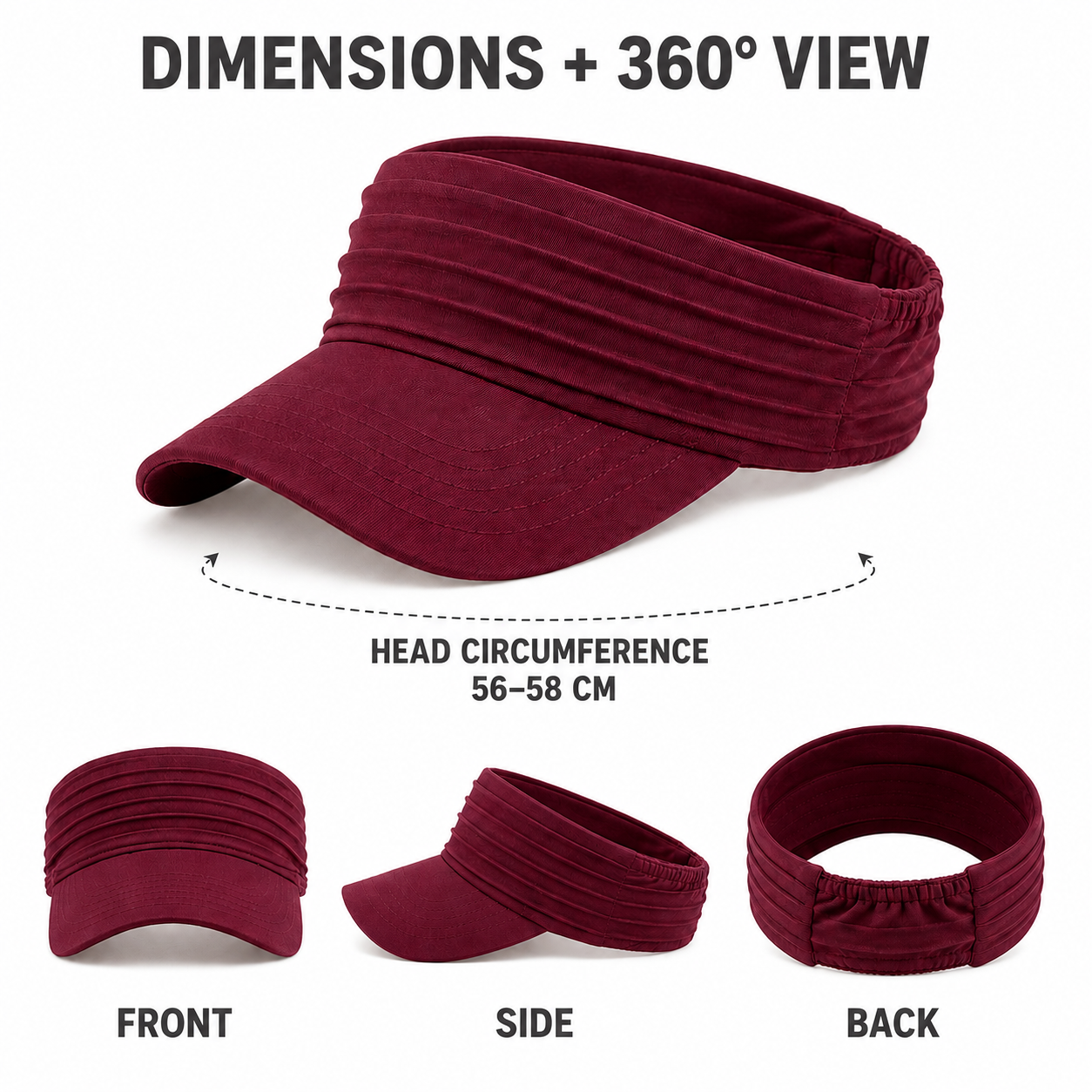 Nordspur | Zephen Open Top Sports Visor