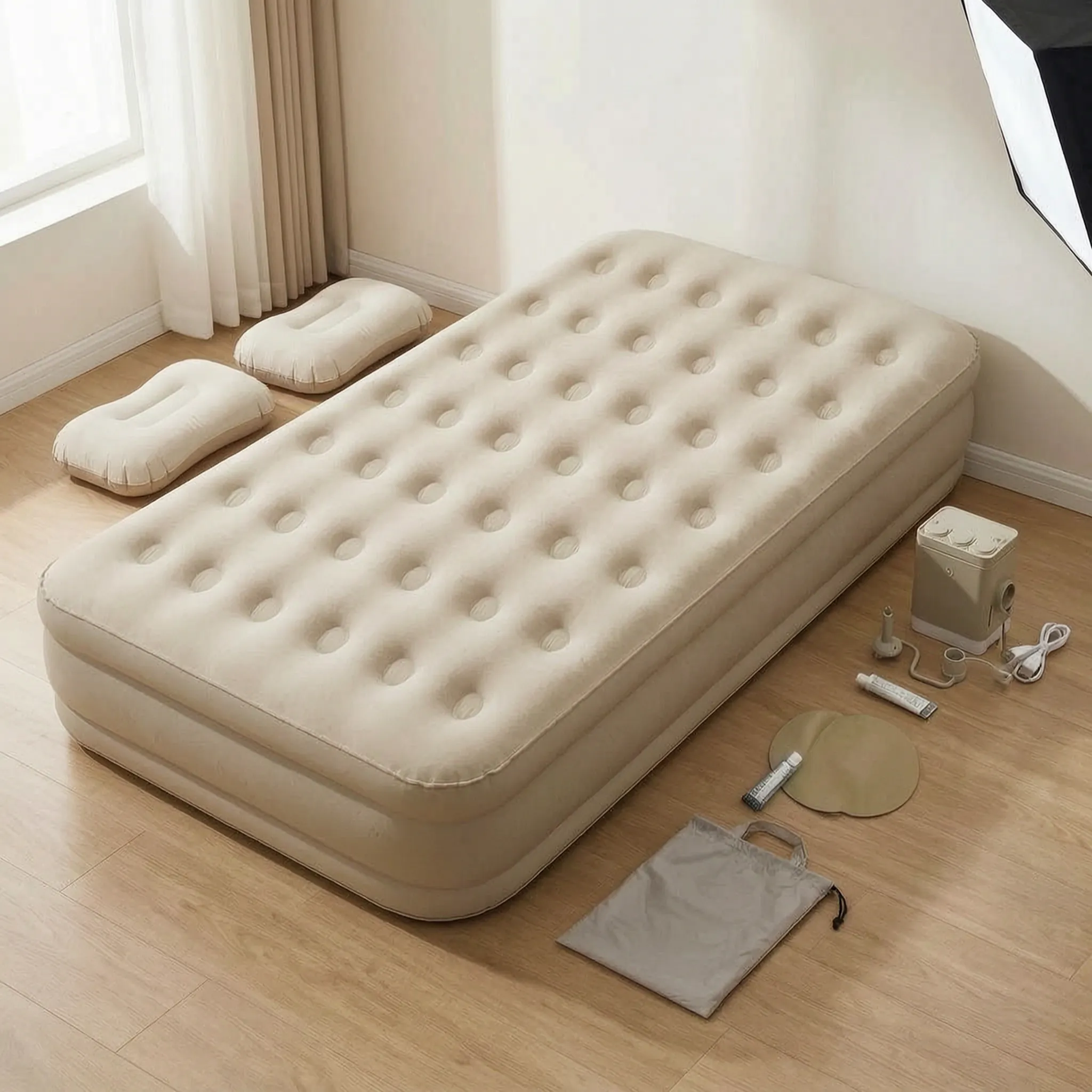 Nordspur | Zephyra Inflatable Camping Mattress With Pump