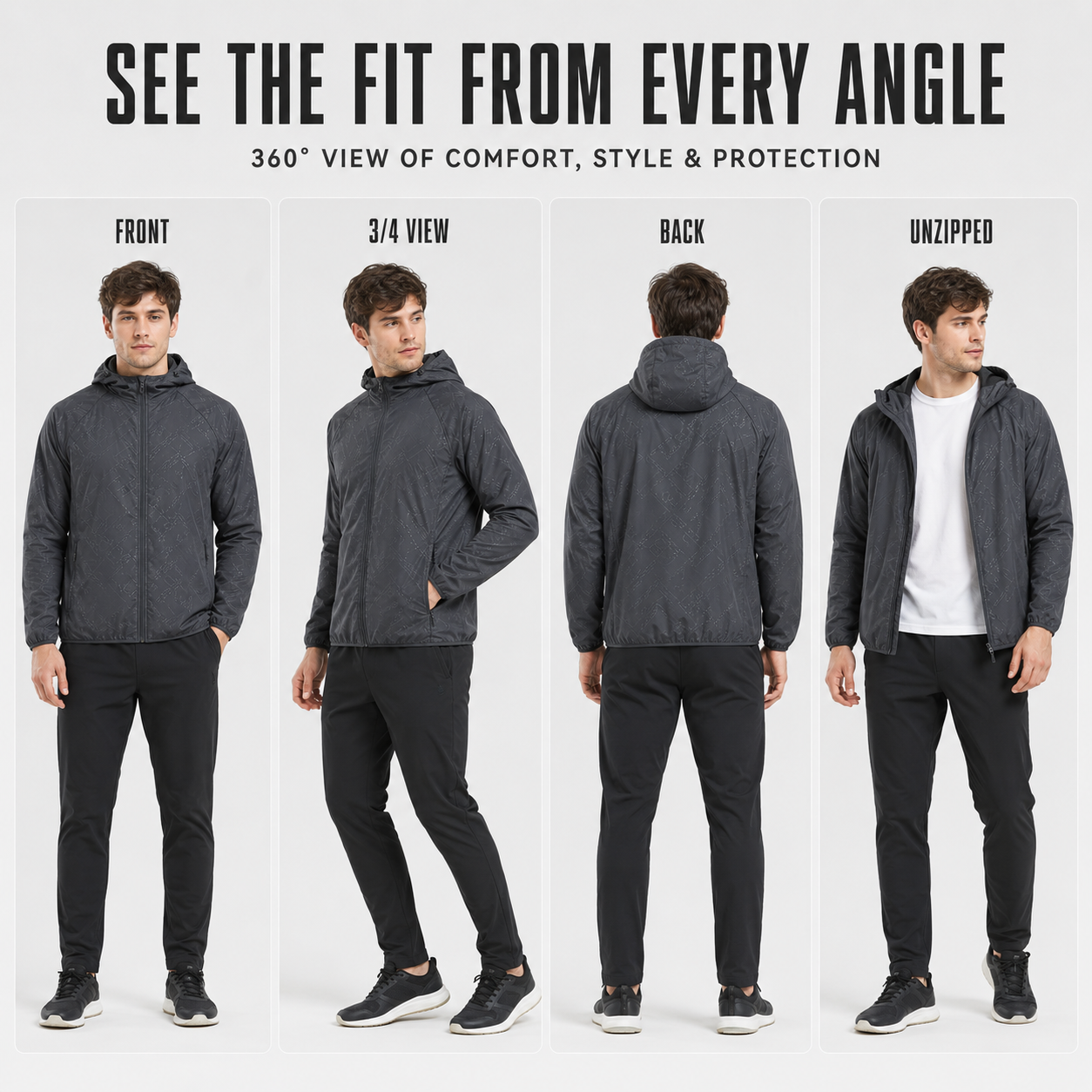 Nordspur | Zephyria Lightweight Hooded Windbreaker