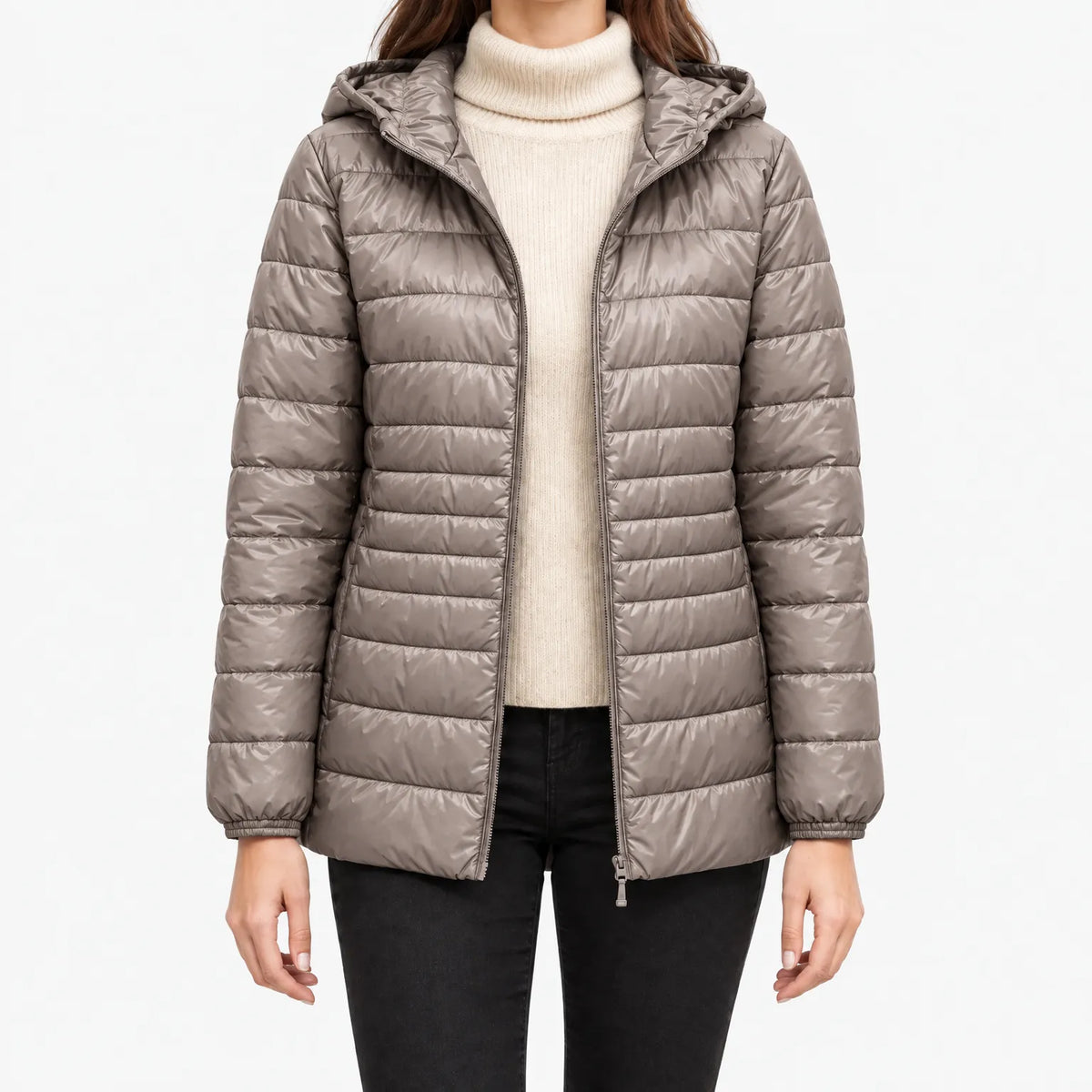 Nordspur | Zephyrine Women's Longline Hooded Puffer Jacket