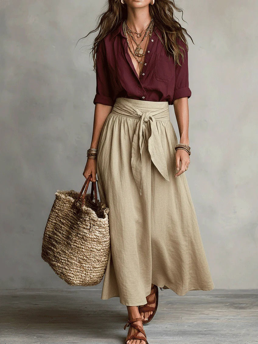 Relaxed Two-Piece Set