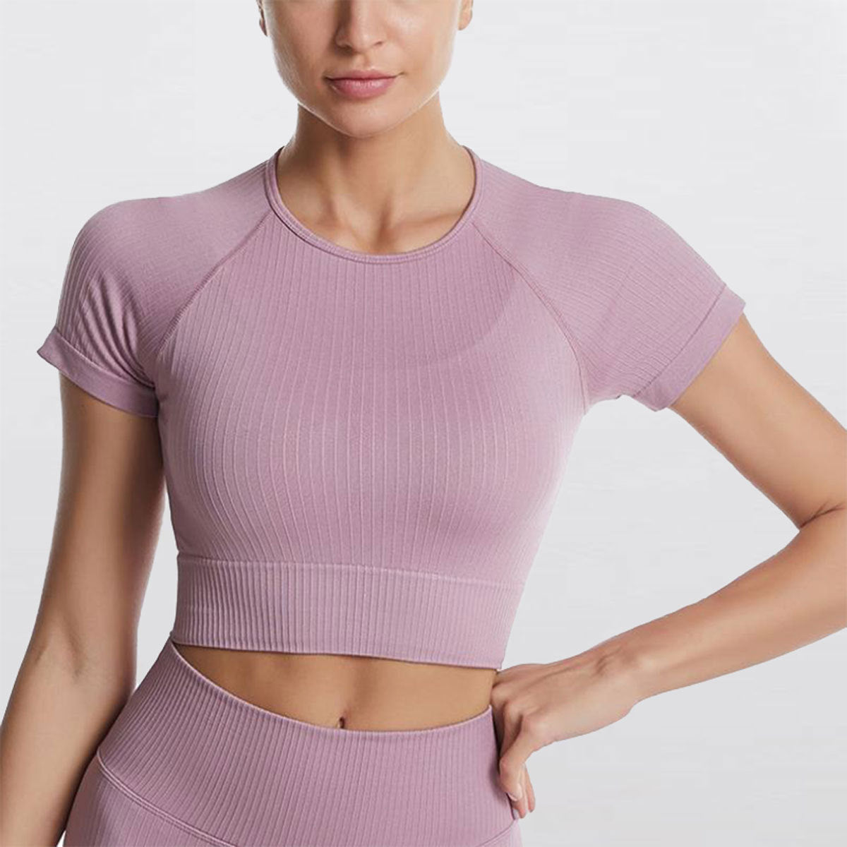 Nordspur | Vyralia Seamless Short Sleeve Crop Top