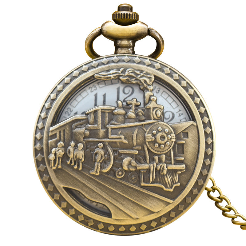 Nordspur | ChronoLocom Vintage Train Pocket Pendant