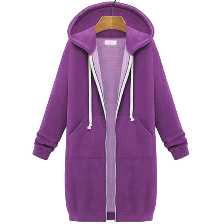 Women's Zip-Up Fleece Hoodies