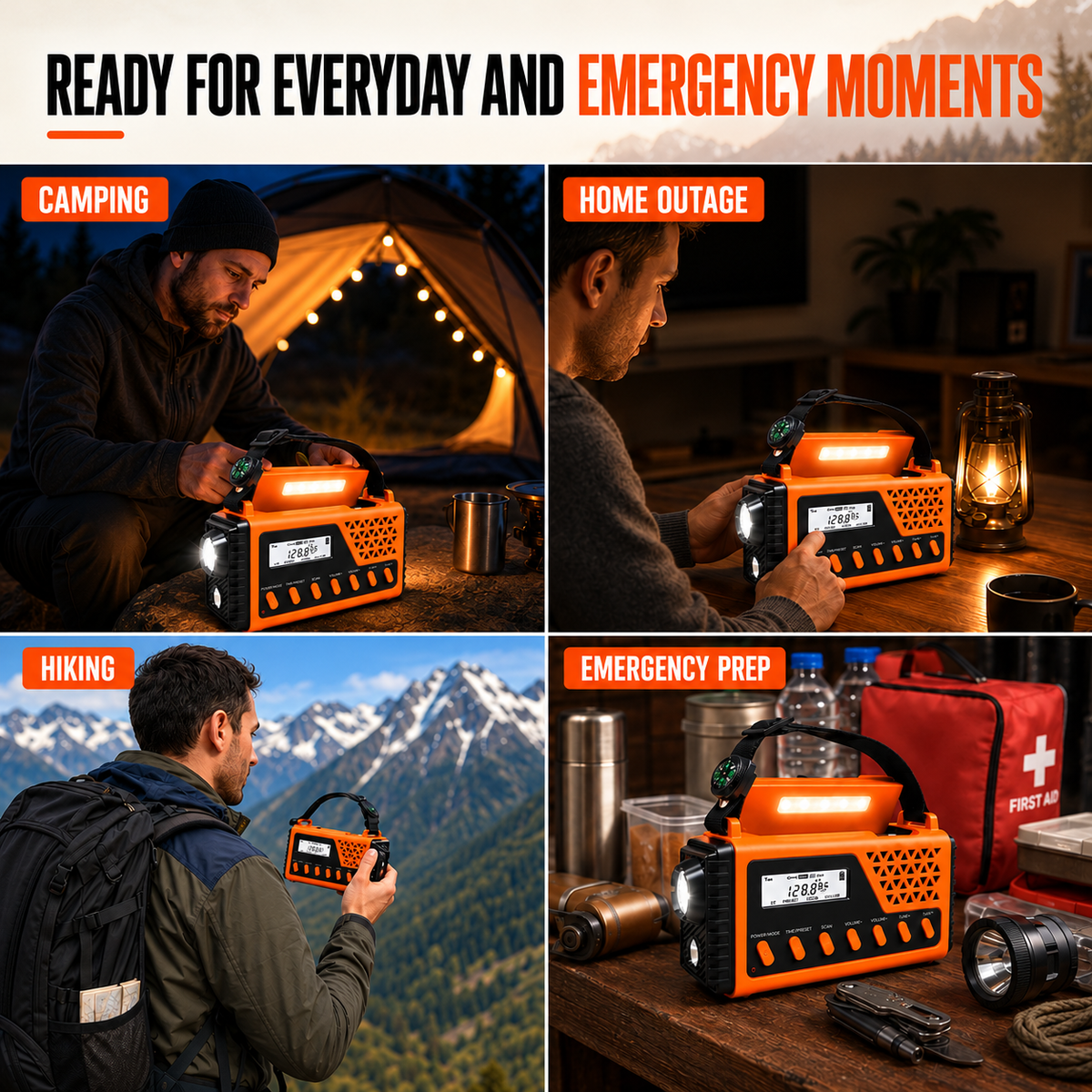 Nordspur | Crankoni Hand Crank Emergency Radio