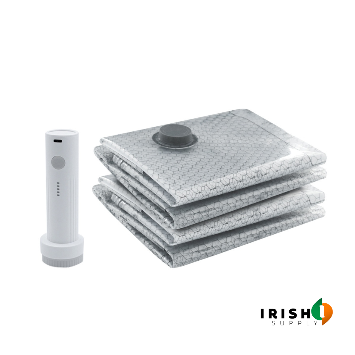 Electric Travel Vacuum Set + Compression Bags