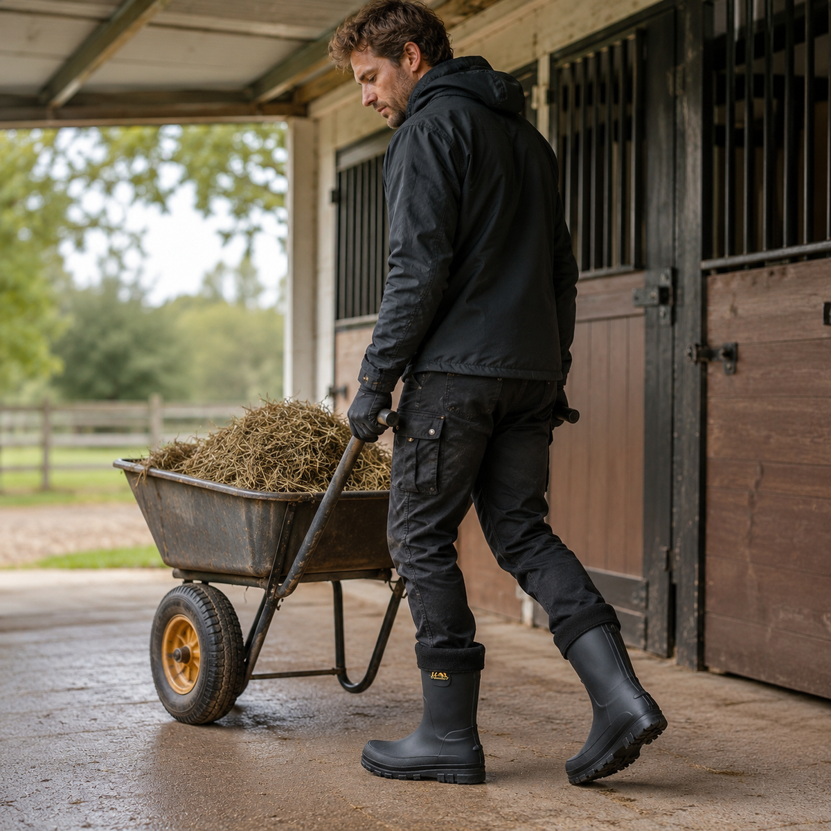 Pawvik | Slip-On Insulated Rainboots for Quick Dog Walks