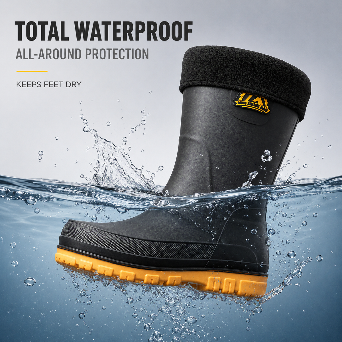 Pawvik | Slip-On Insulated Rainboots for Quick Dog Walks