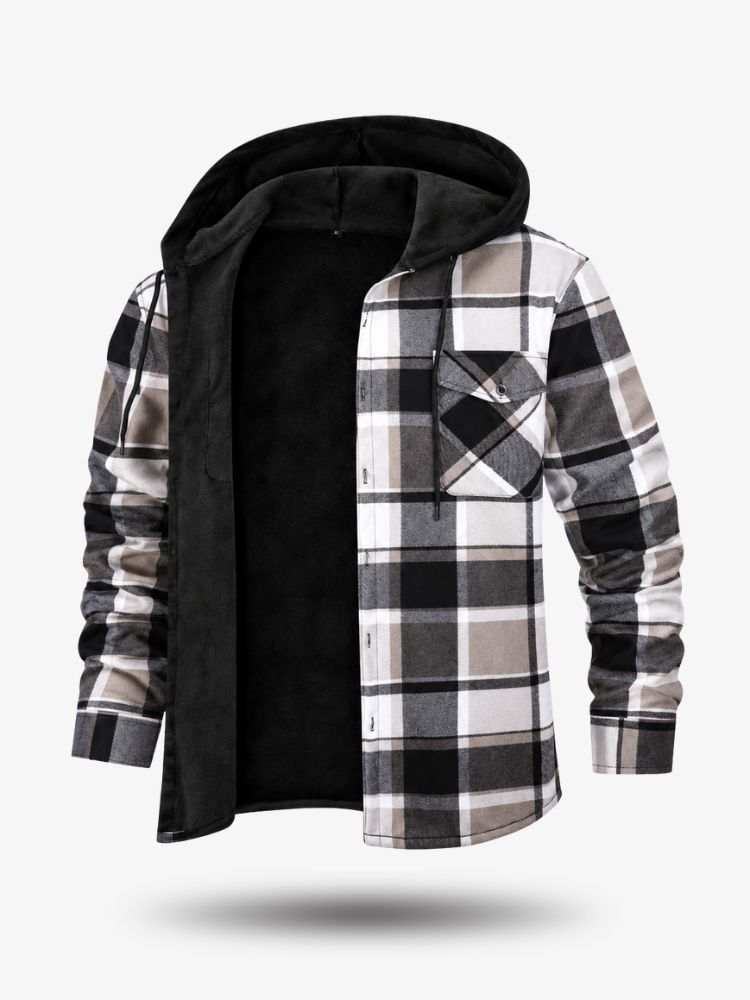 Premium Lumberjack Shirt - Warm Men's Vest for Winter