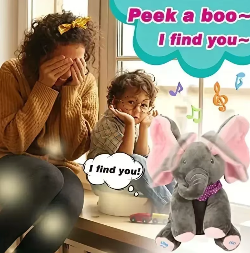 Peek a Boo Talking Elephant
