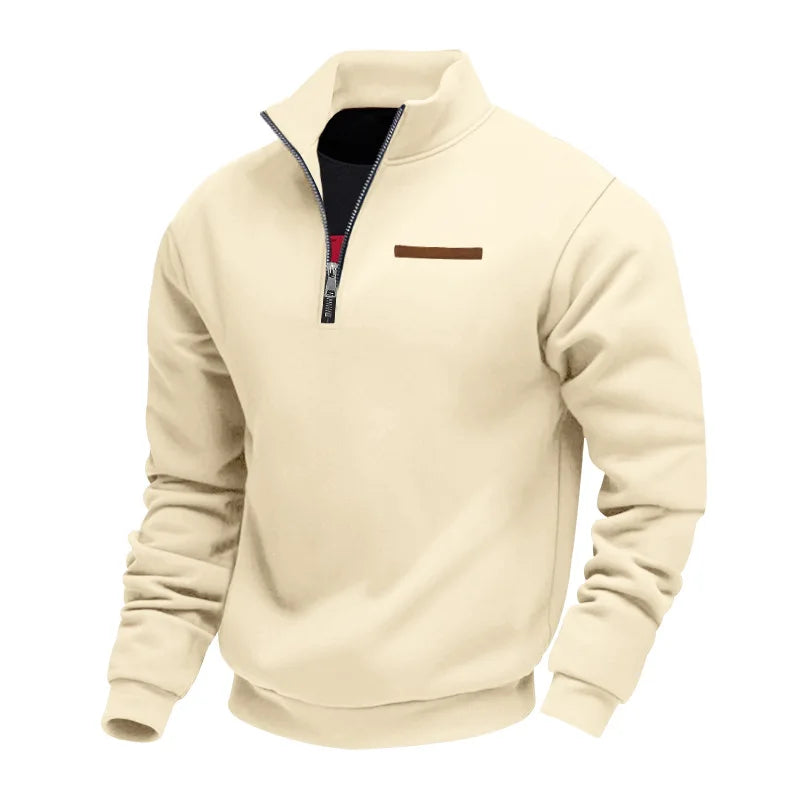 Casual Men's Fleece Sweatshirt