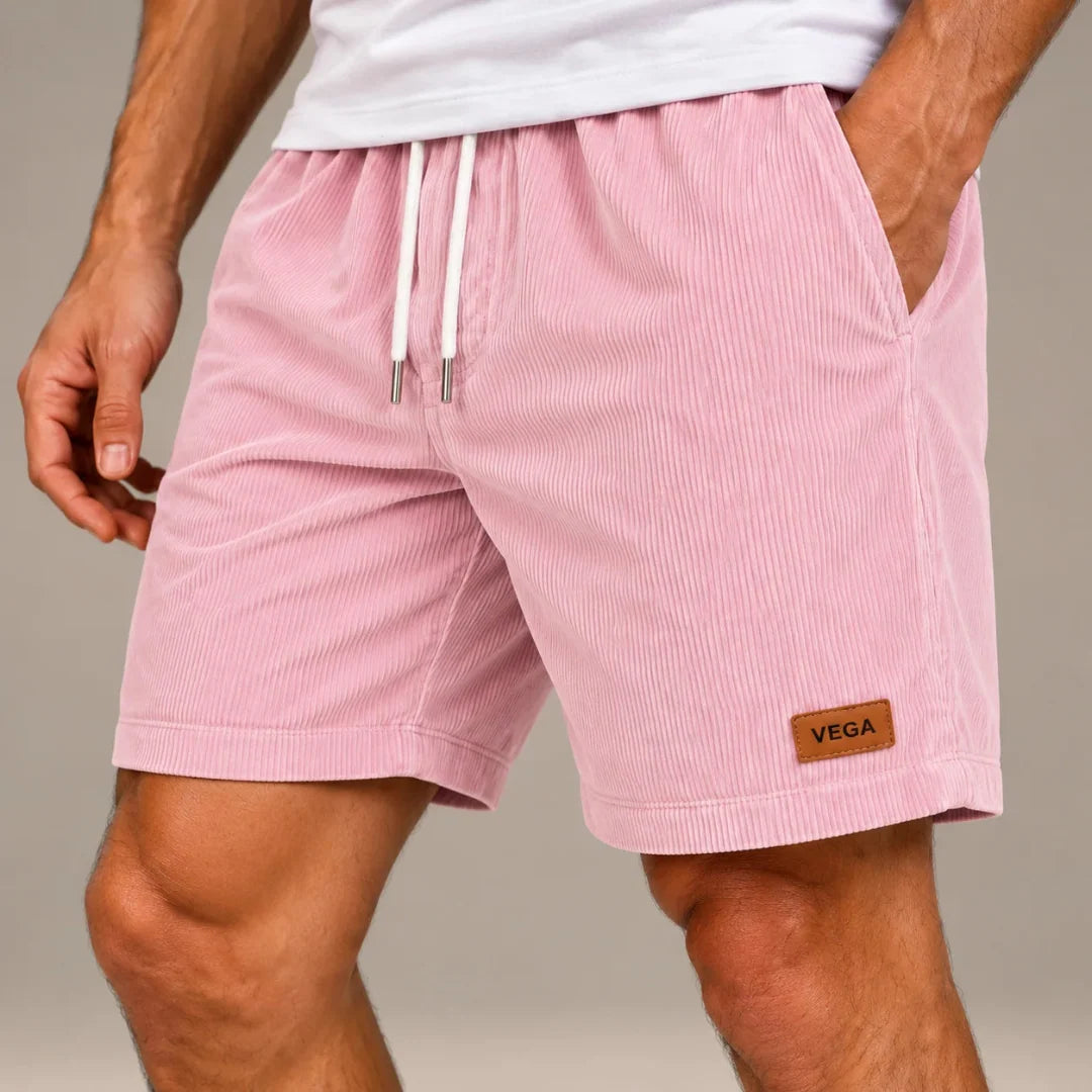 Men's Ribbed Corduroy Bermuda Shorts