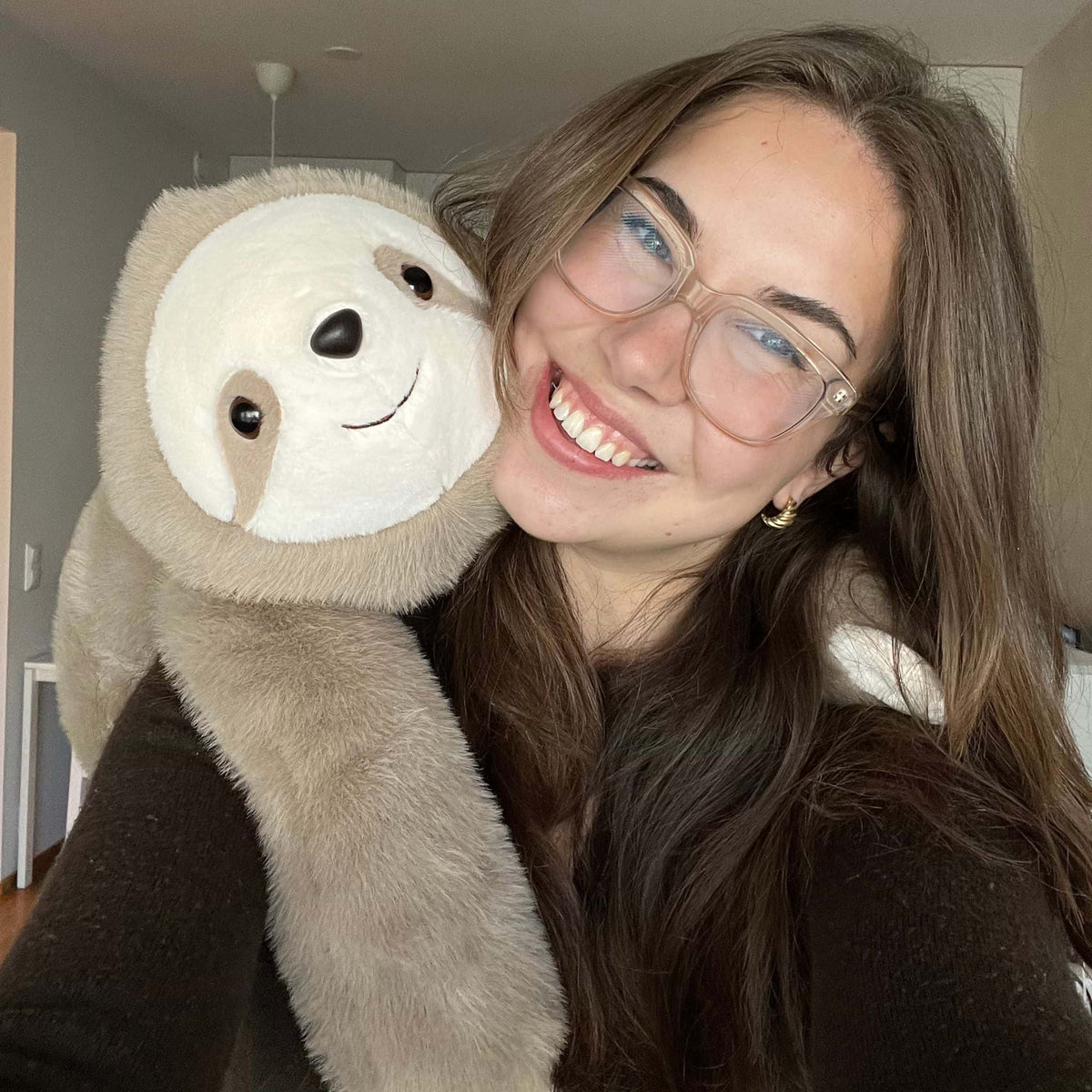Sunnie the Sloth Weighted Animal