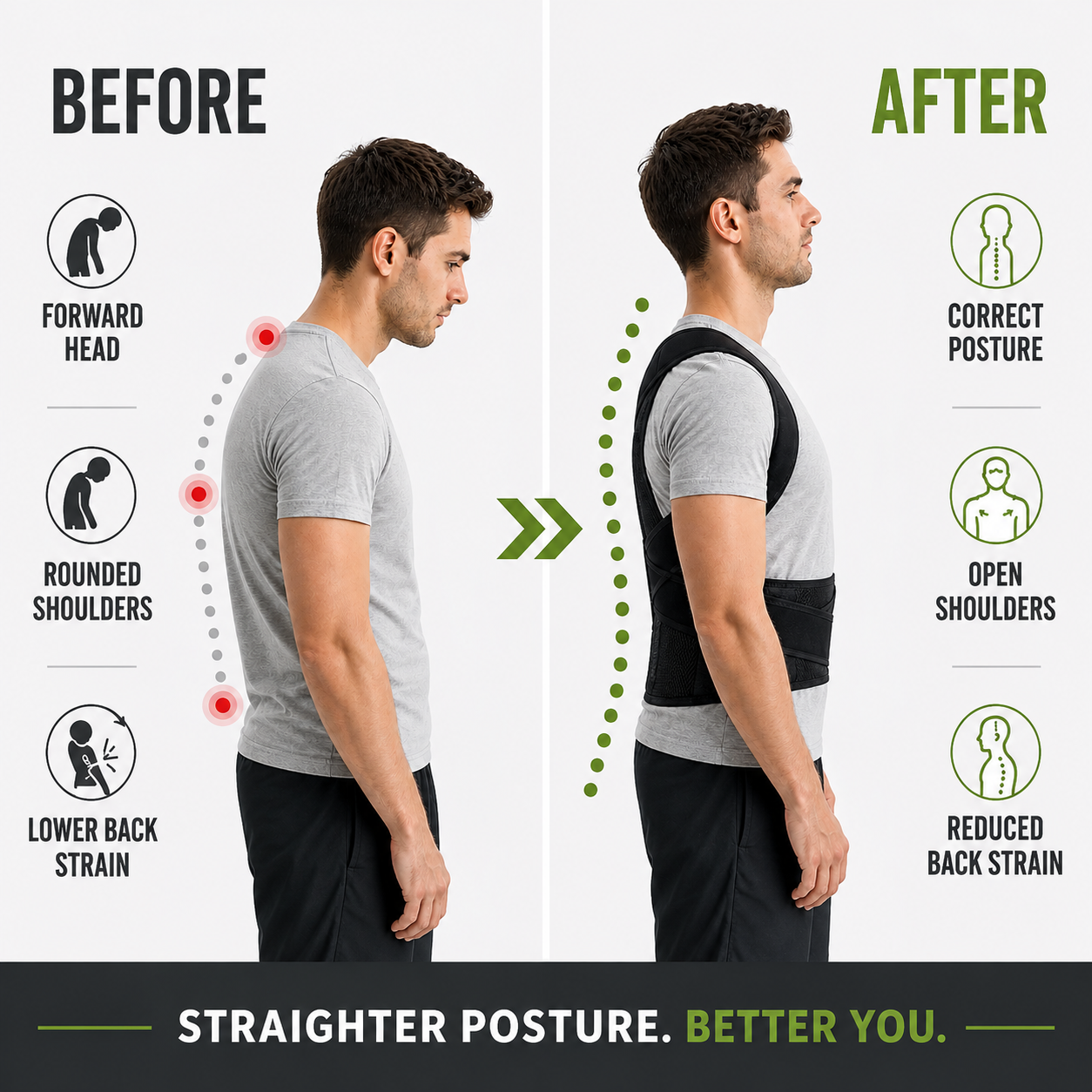Nordspur | Spinalynx Adjustable One Piece Back Brace