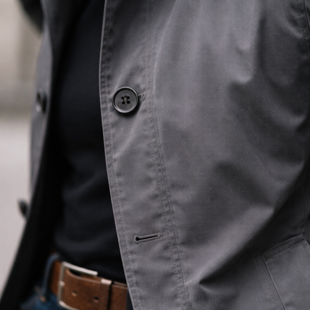 Elegant Weatherproof Classic Men's Coat