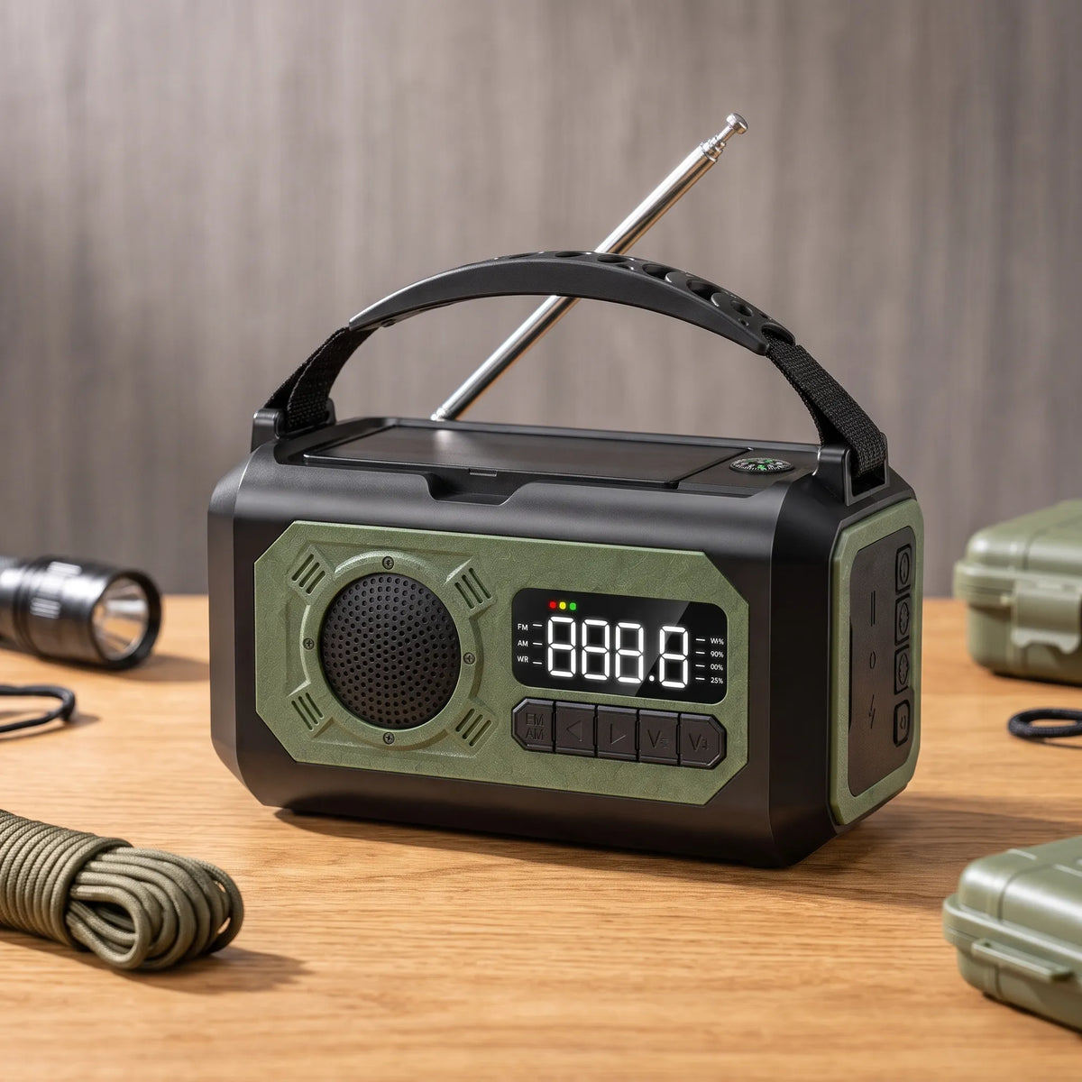 Stormavo | Hand Crank and Solar Emergency Weather Radio