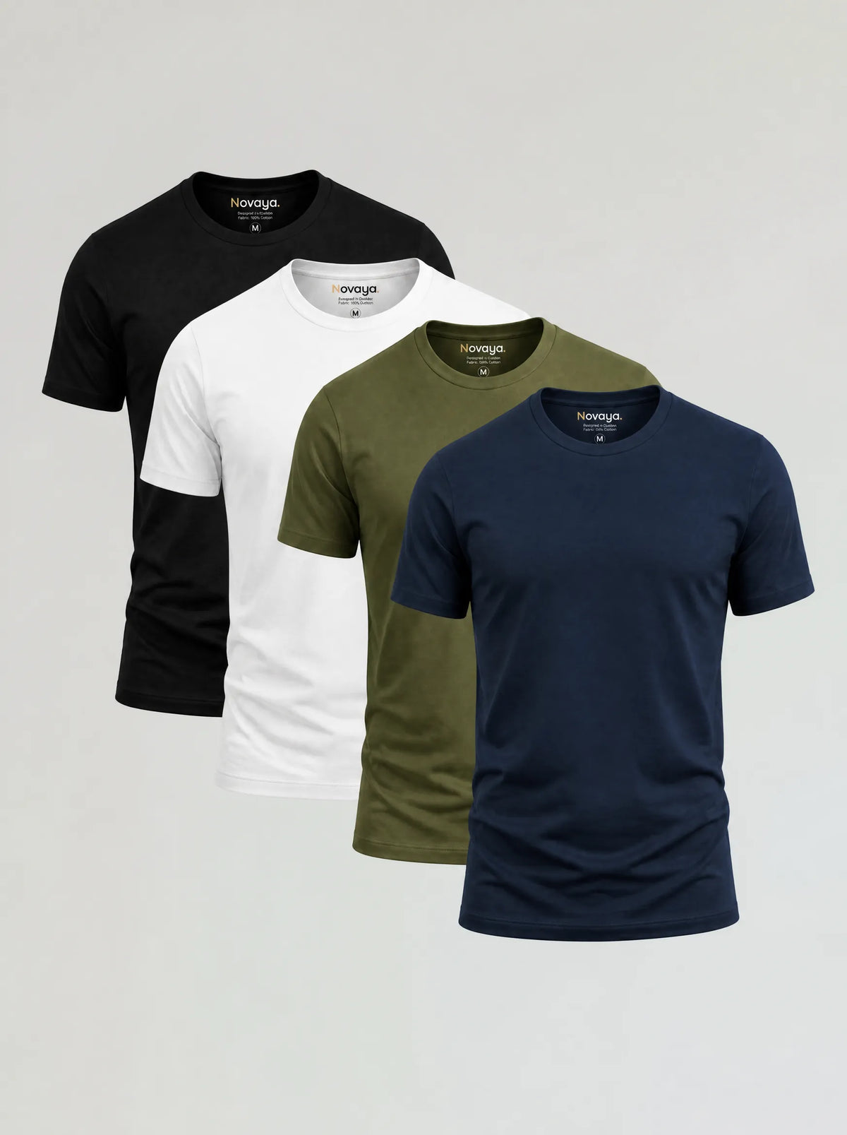 Pack of 4 - The Comfort+ T-Shirt